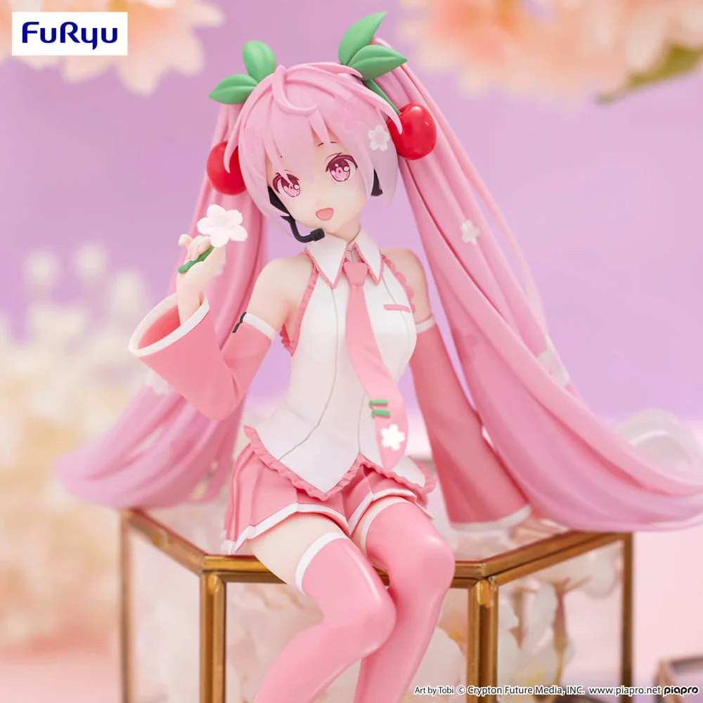 Hatsune Miku - Sakura Miku 2024 Noodle Stopper - FuRyu Prize - Image 2