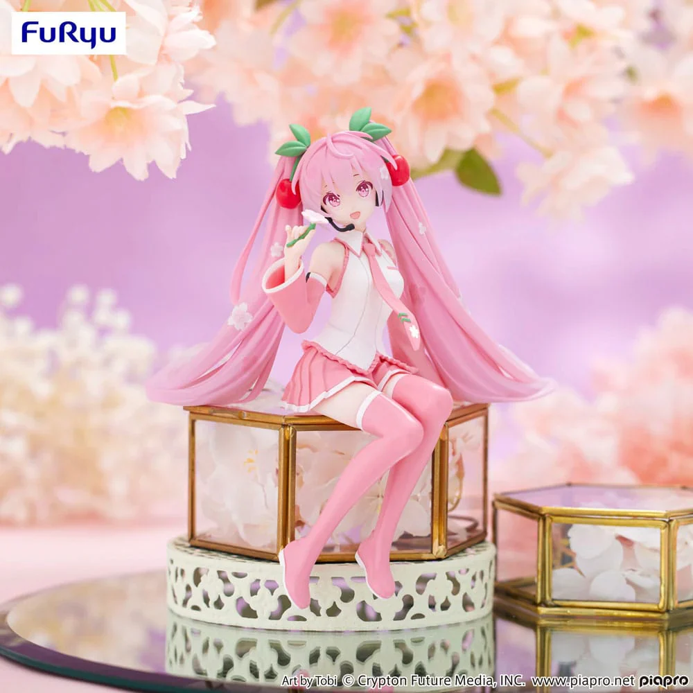 Hatsune Miku - Sakura Miku 2024 Noodle Stopper - FuRyu Prize - Image 3