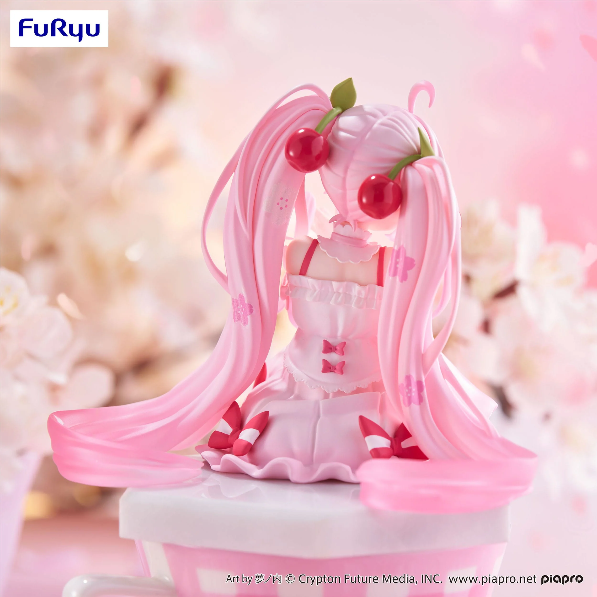Hatsune Miku - Sakura Miku 2025 Noodle Stopper - FuRyu Prize - Image 3