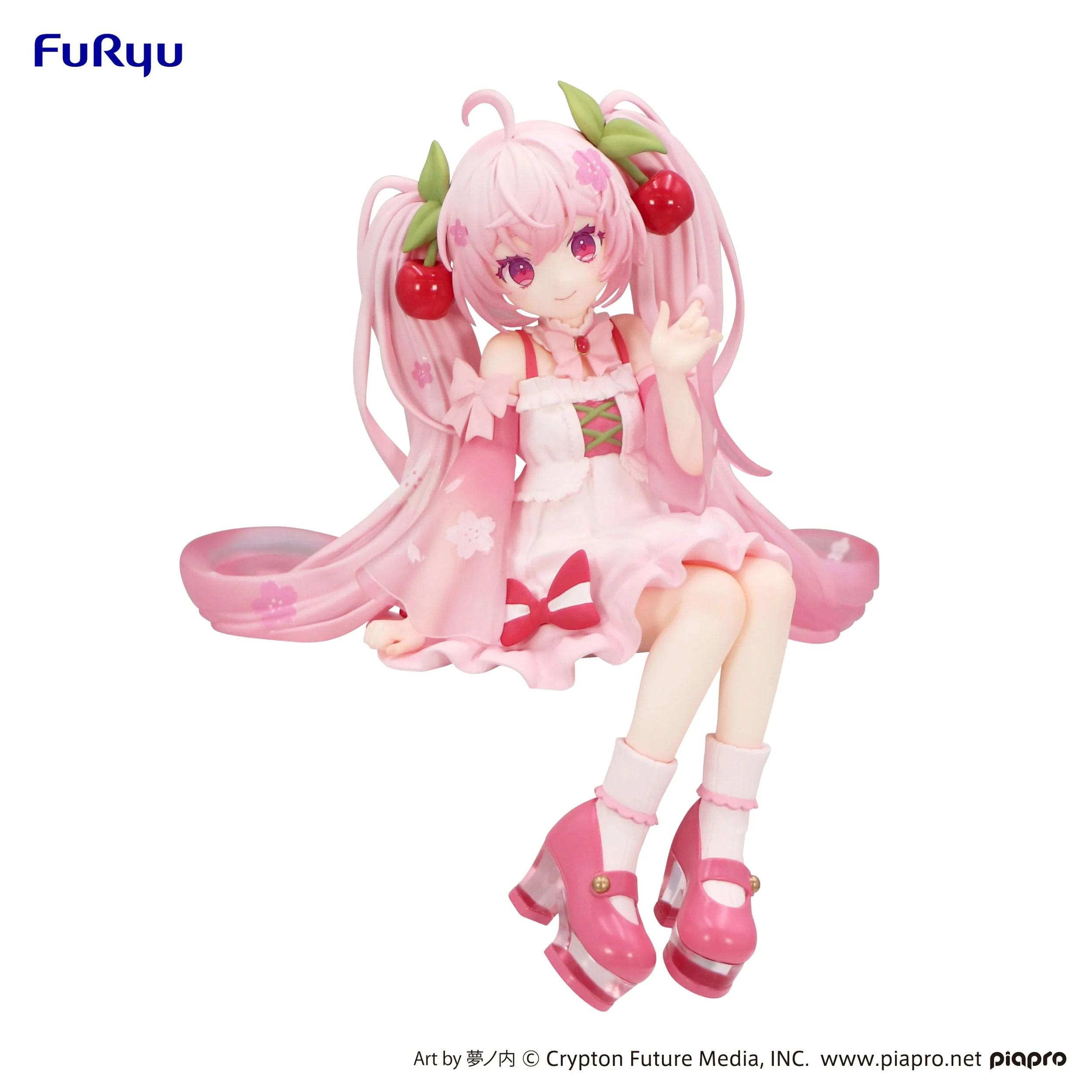 Hatsune Miku - Sakura Miku 2025 Noodle Stopper - FuRyu Prize - Image 6
