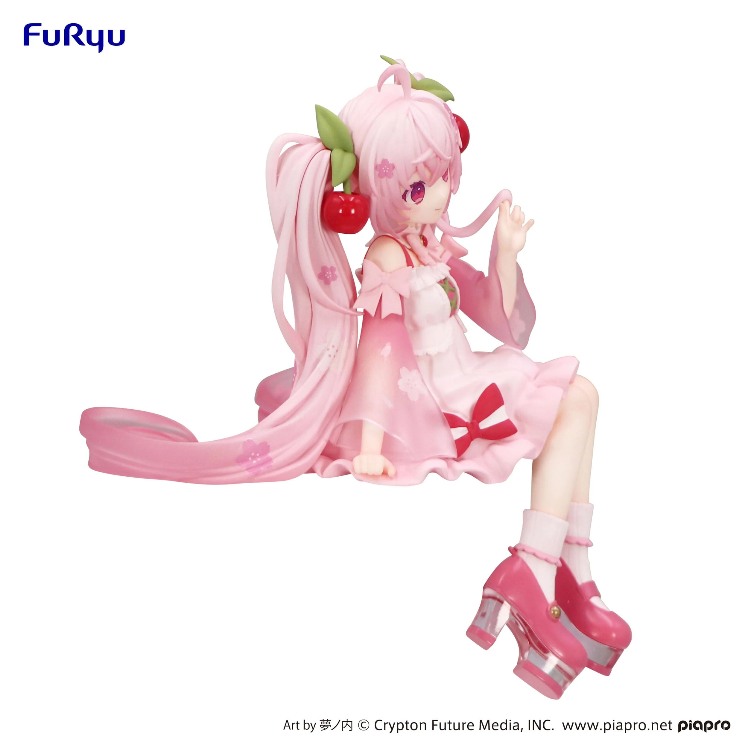 Hatsune Miku - Sakura Miku 2025 Noodle Stopper - FuRyu Prize - Image 9