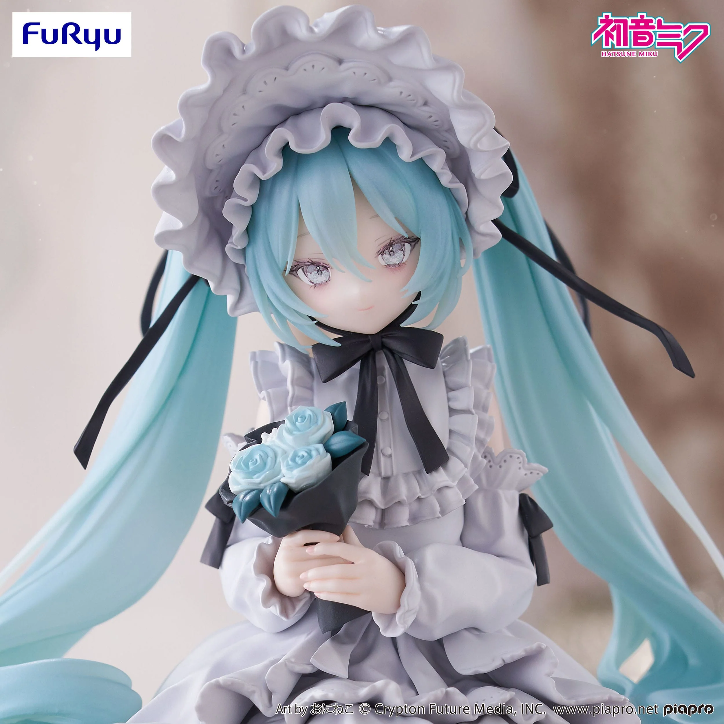 Hatsune Miku - Vintage Doll Style Noodle Stopper - FuRyu Prize - Image 2