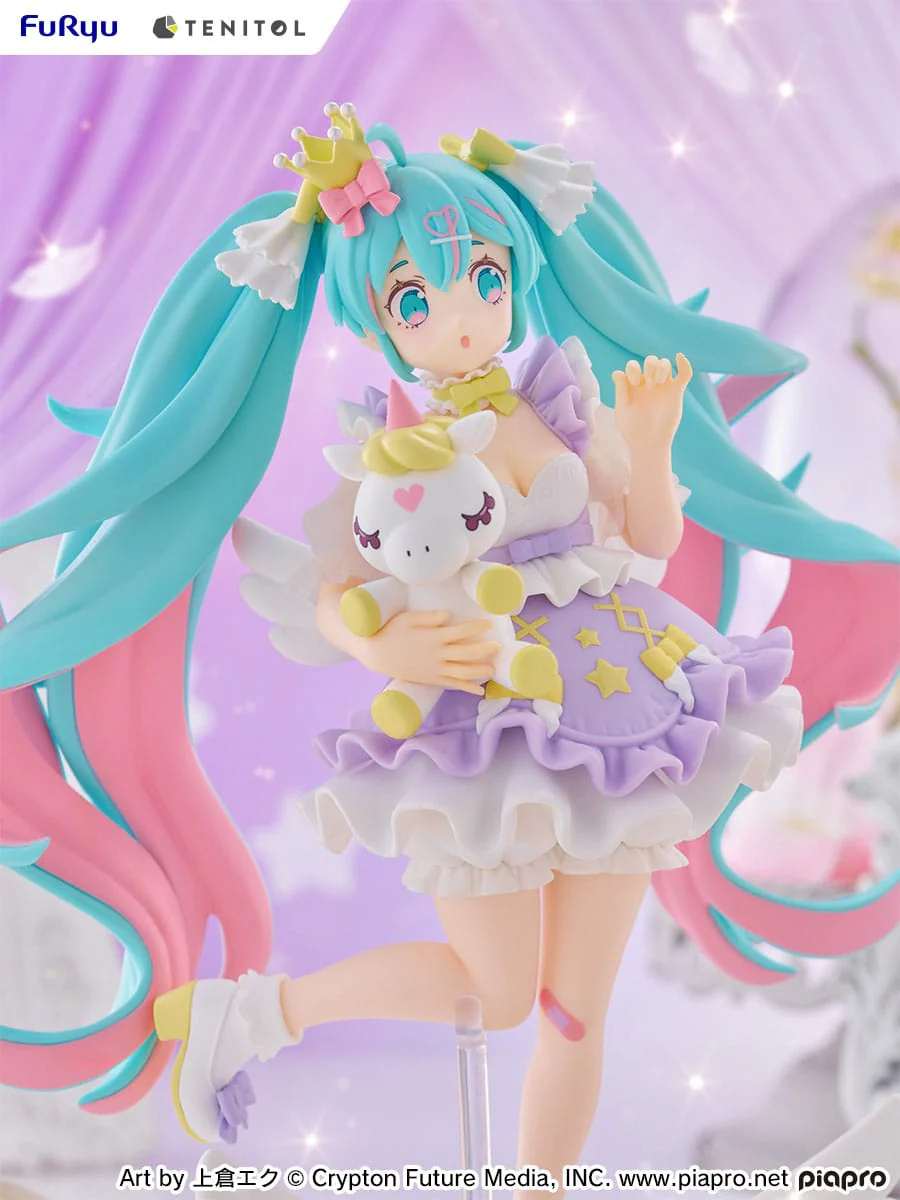 Hatsune Miku - Yumekawa Princess Lavender Ver. Tenitol - FuRyu - Image 3