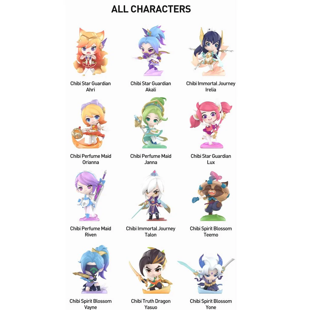 League of Legends - Teamfight Tactics / Fight for the Golden Spatula Chibi Series - Pop Mart [Zufällige Auswahl / Blind Box] - Image 17