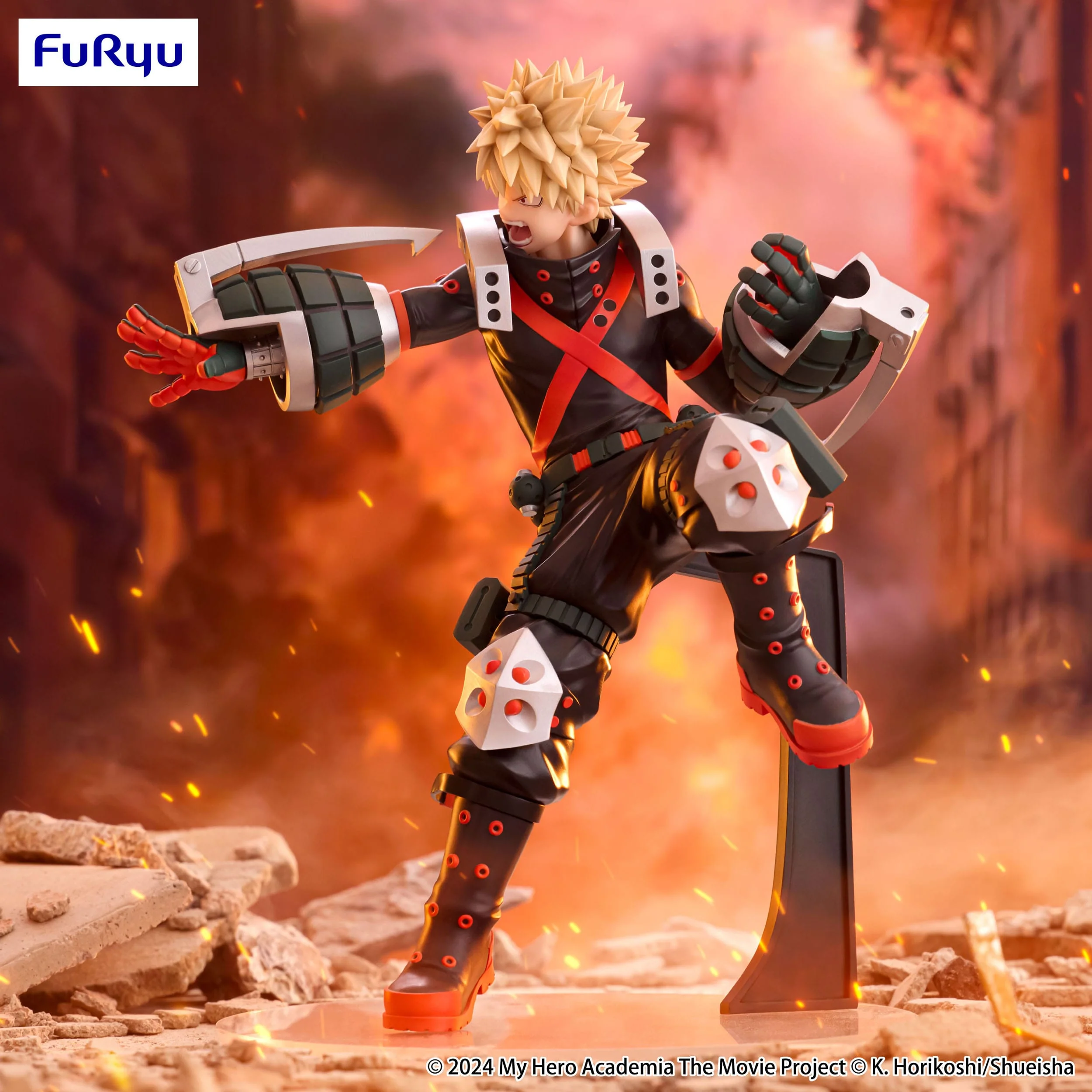 My Hero Academia - Katsuki Bakugo Trio-Try-iT - FuRyu Prize - Image 5