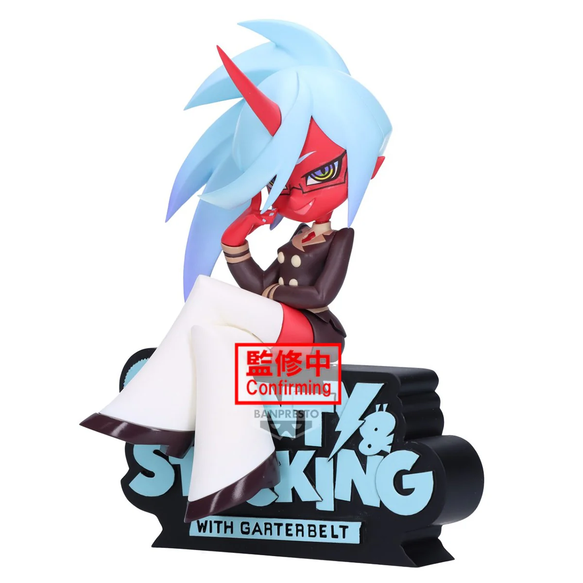 New Panty & Stocking with Garterbelt - Kneesocks Monitor Top Figur - Banpresto - Image 2