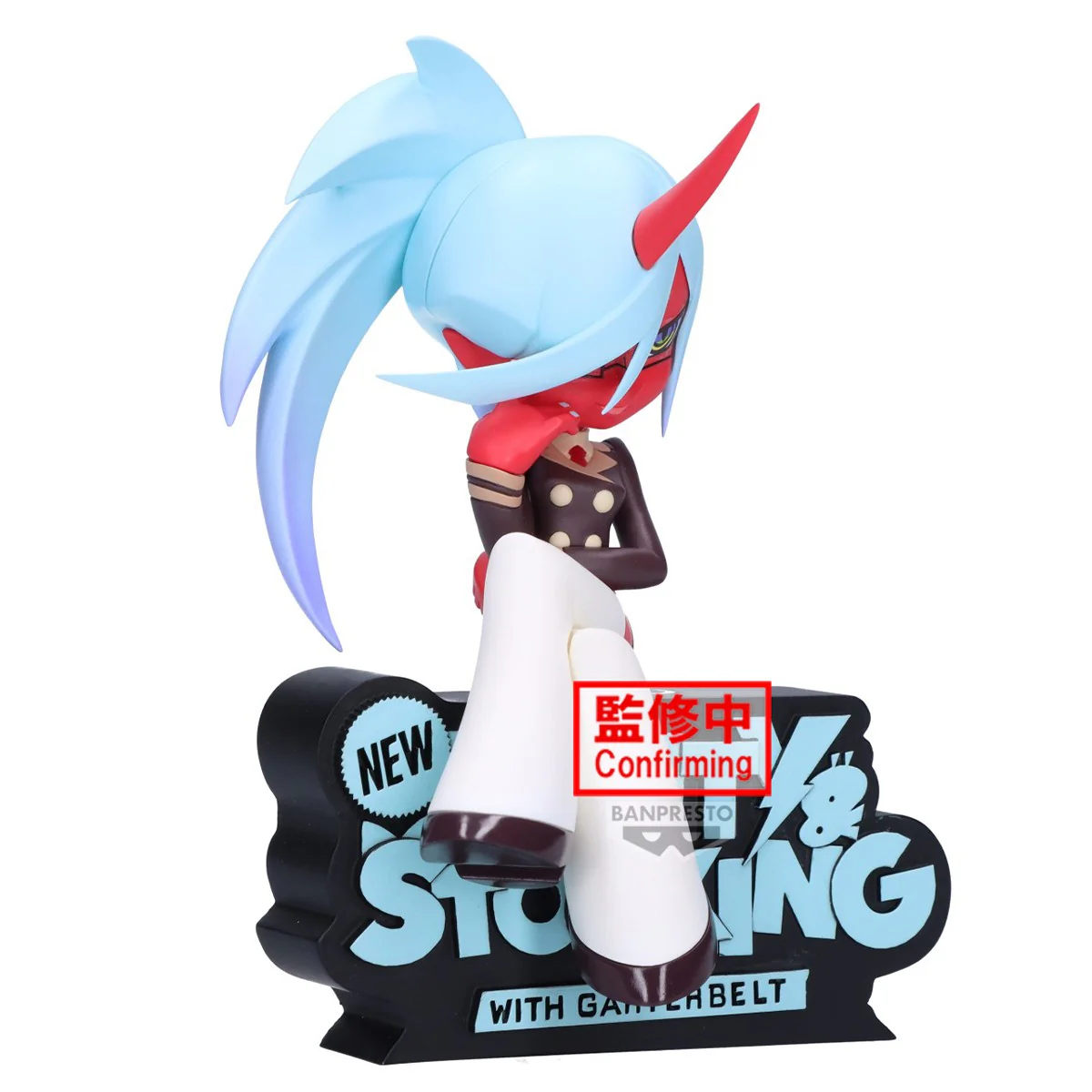 New Panty & Stocking with Garterbelt - Kneesocks Monitor Top Figur - Banpresto - Image 4