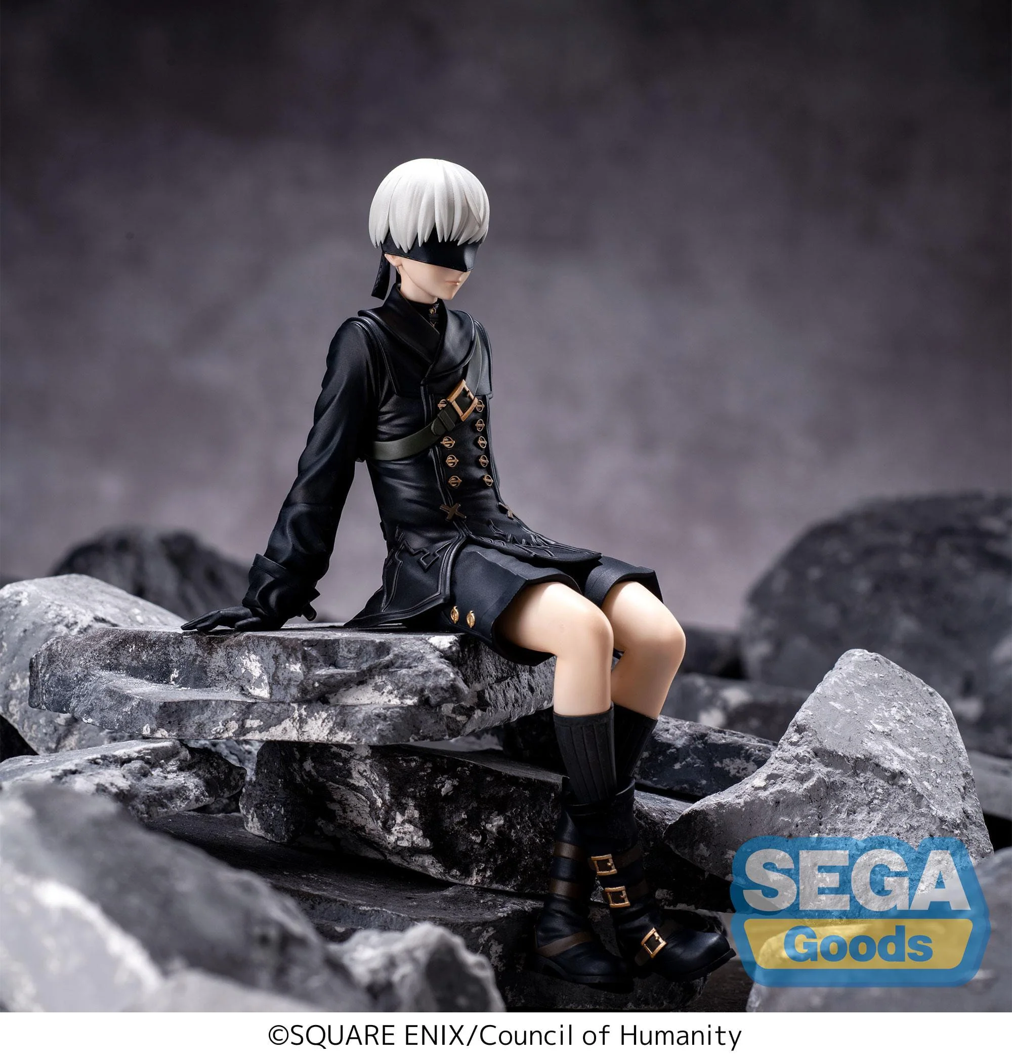 NieR:Automata Ver1.1a - 9S Premium Chokonose / Perching - SEGA Prize - Image 3