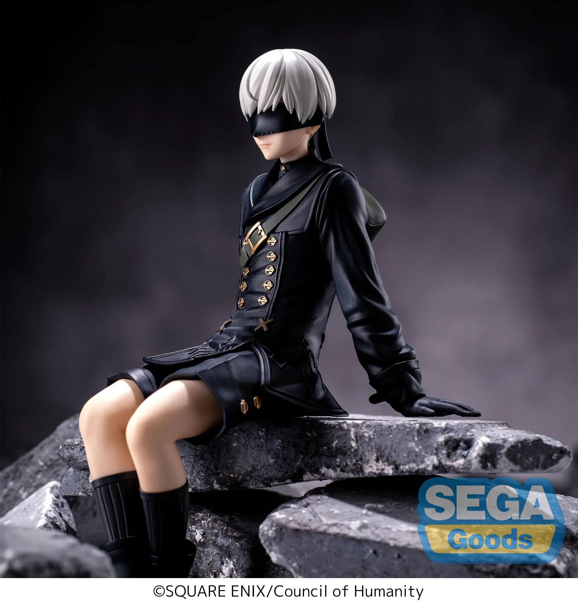 NieR:Automata Ver1.1a - 9S Premium Chokonose / Perching - SEGA Prize - Image 4