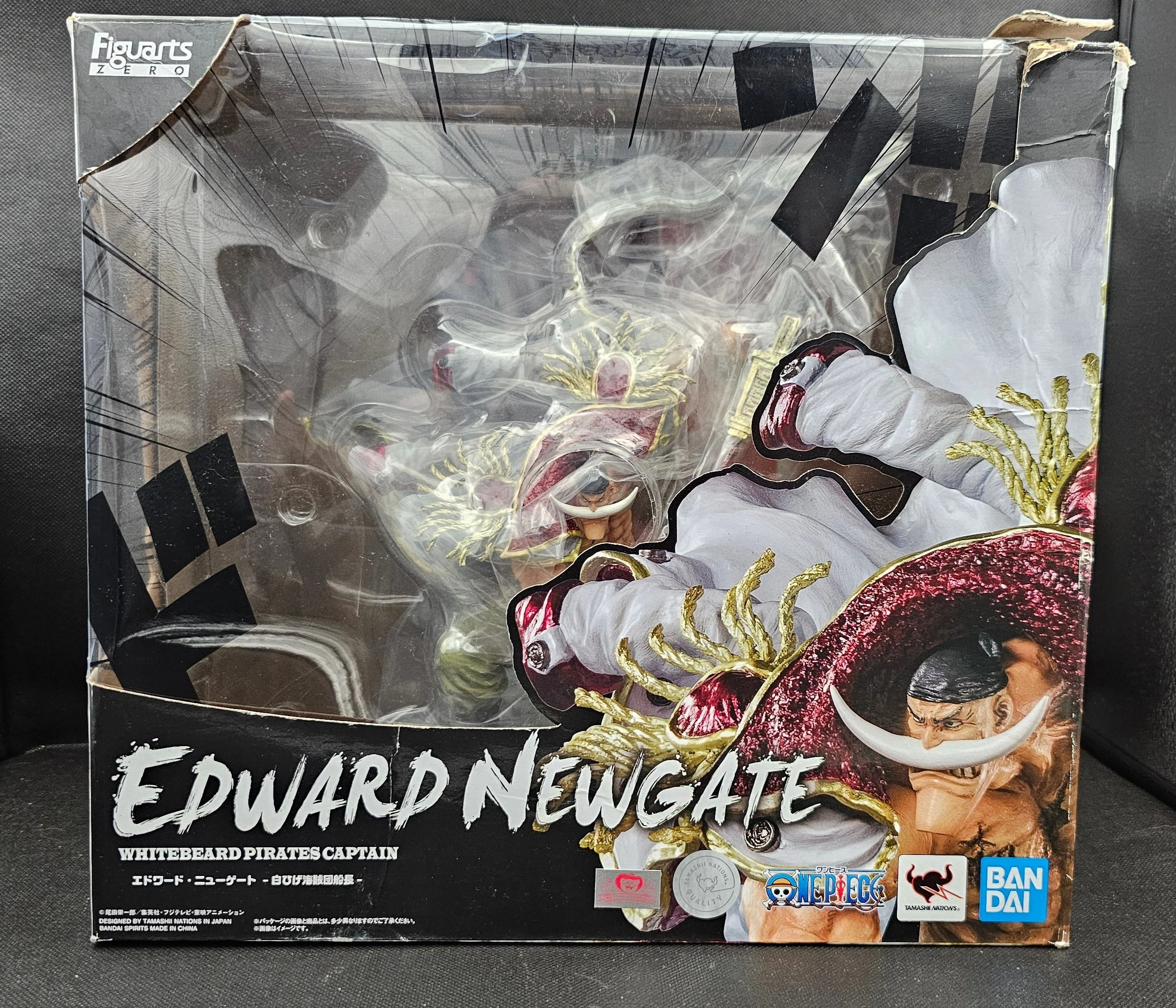 One Piece - Figuarts ZERO Edward Newgate - Bandai [2nd-Hand] [B-Ware] - Image 4