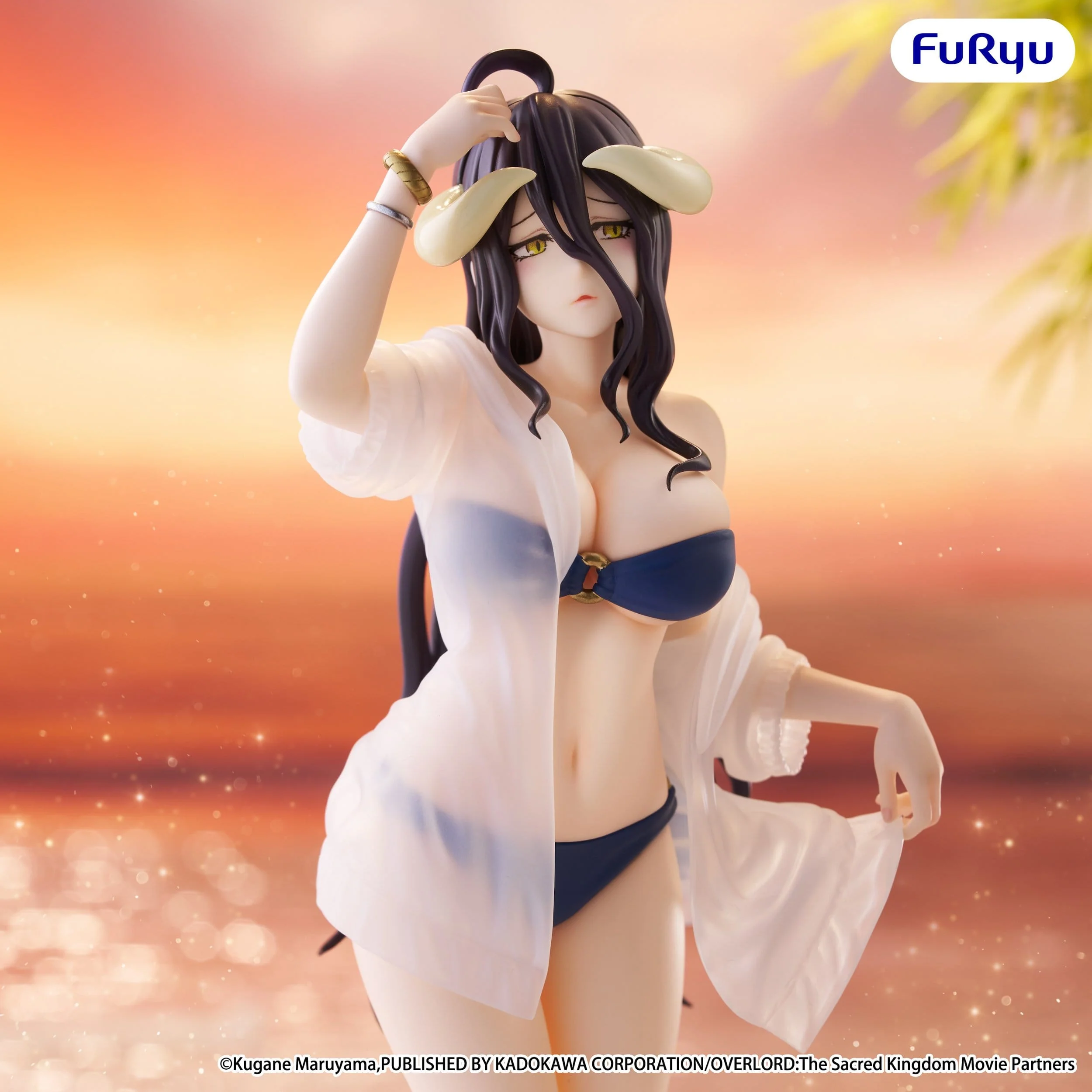 Overlord - Albedo Aqua Ver. Muchute - FuRyu Prize - Image 2