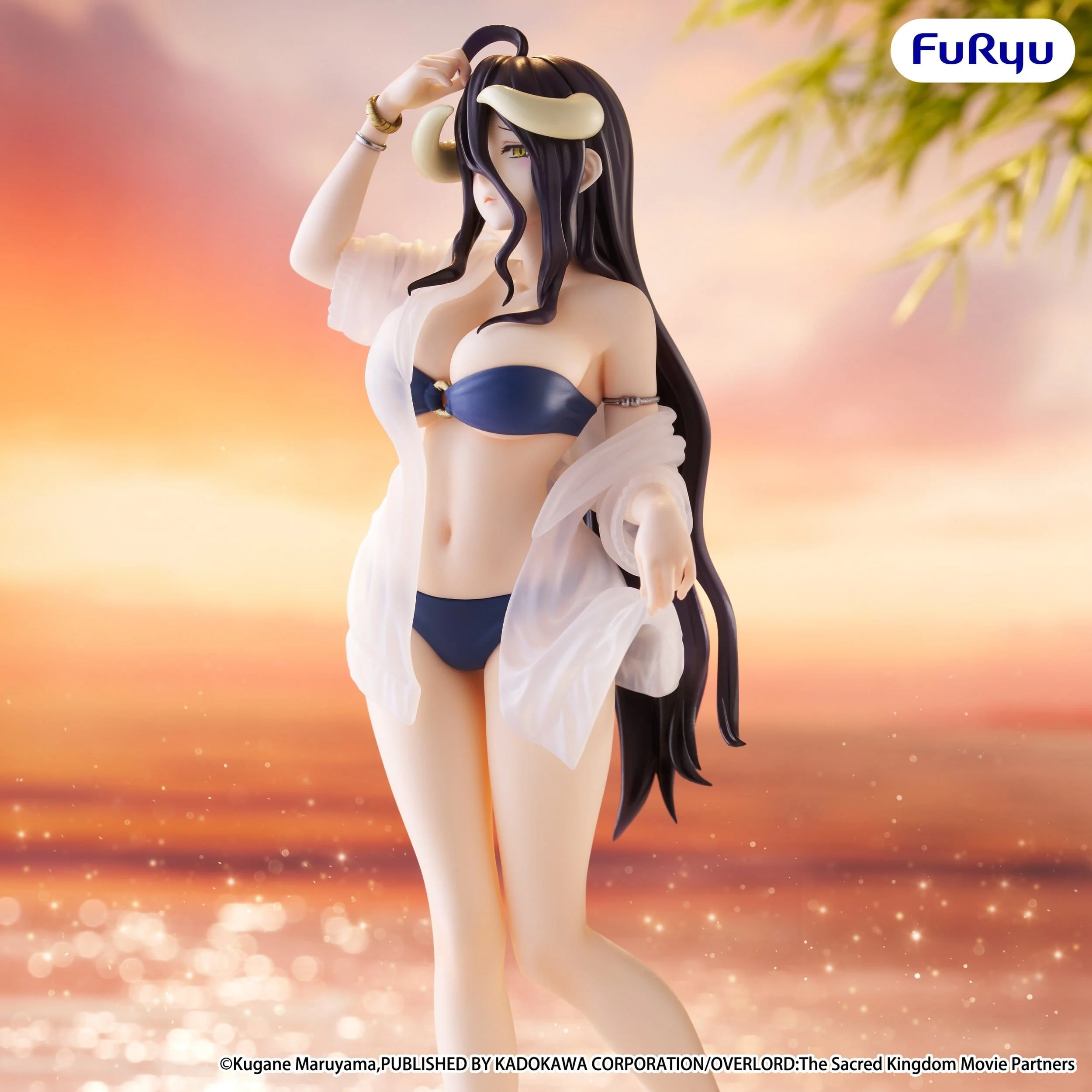 Overlord - Albedo Aqua Ver. Muchute - FuRyu Prize - Image 5