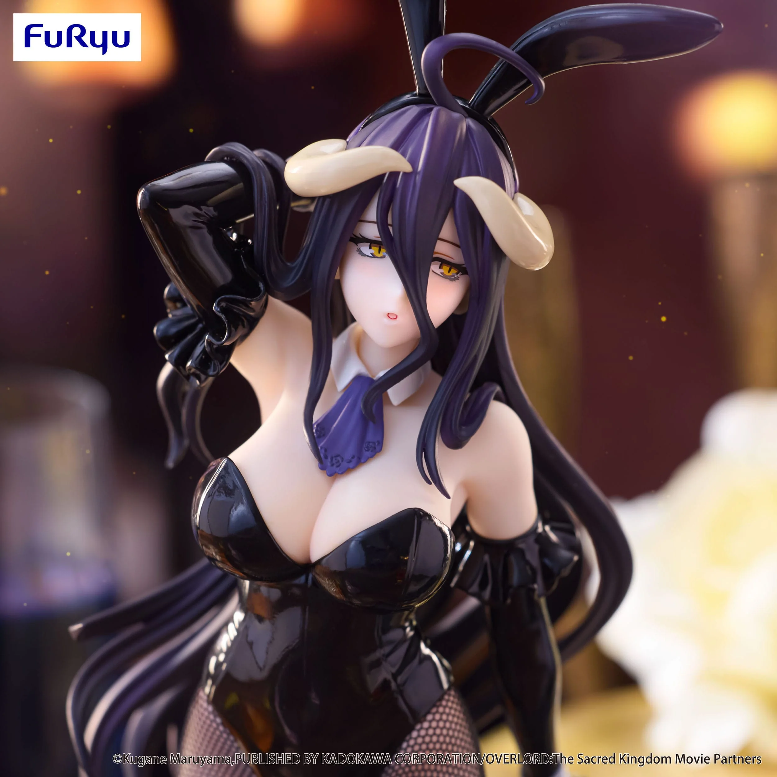 Overlord - Albedo BiCute Bunnies Black Color Ver. - FuRyu Prize - Image 2