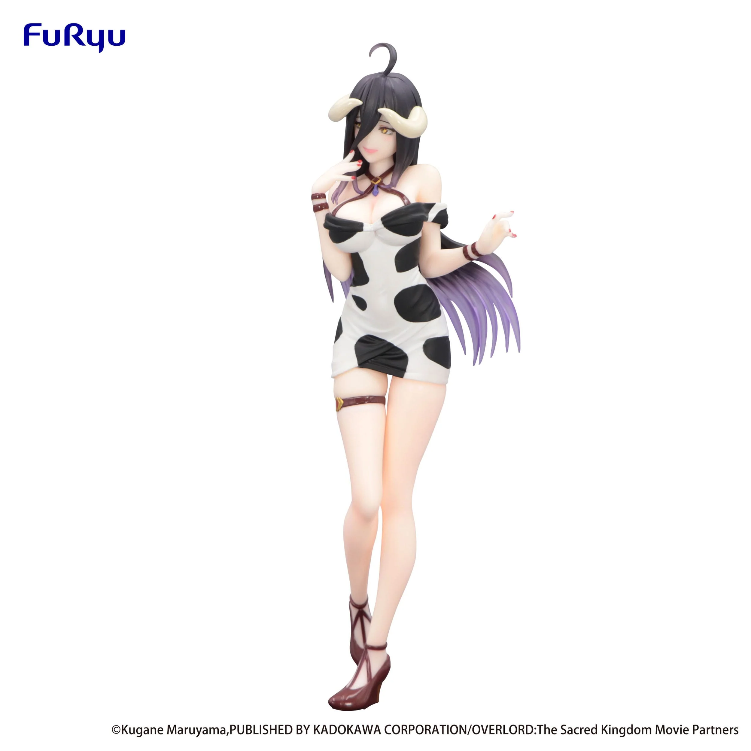 Overlord - Albedo Mini Dress Cow Pattern Ver. Trio-Try-iT - FuRyu Prize - Image 2