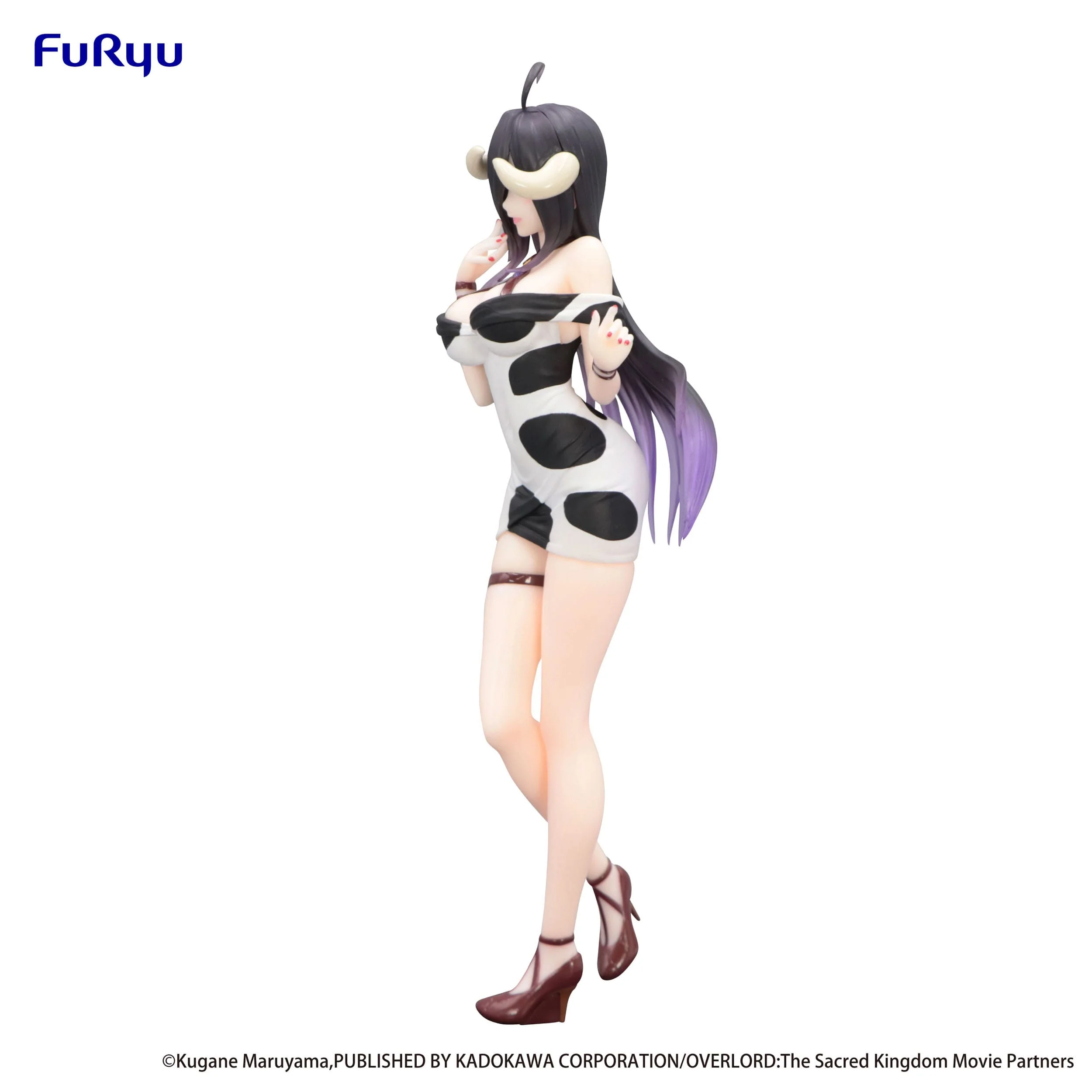 Overlord - Albedo Mini Dress Cow Pattern Ver. Trio-Try-iT - FuRyu Prize - Image 3