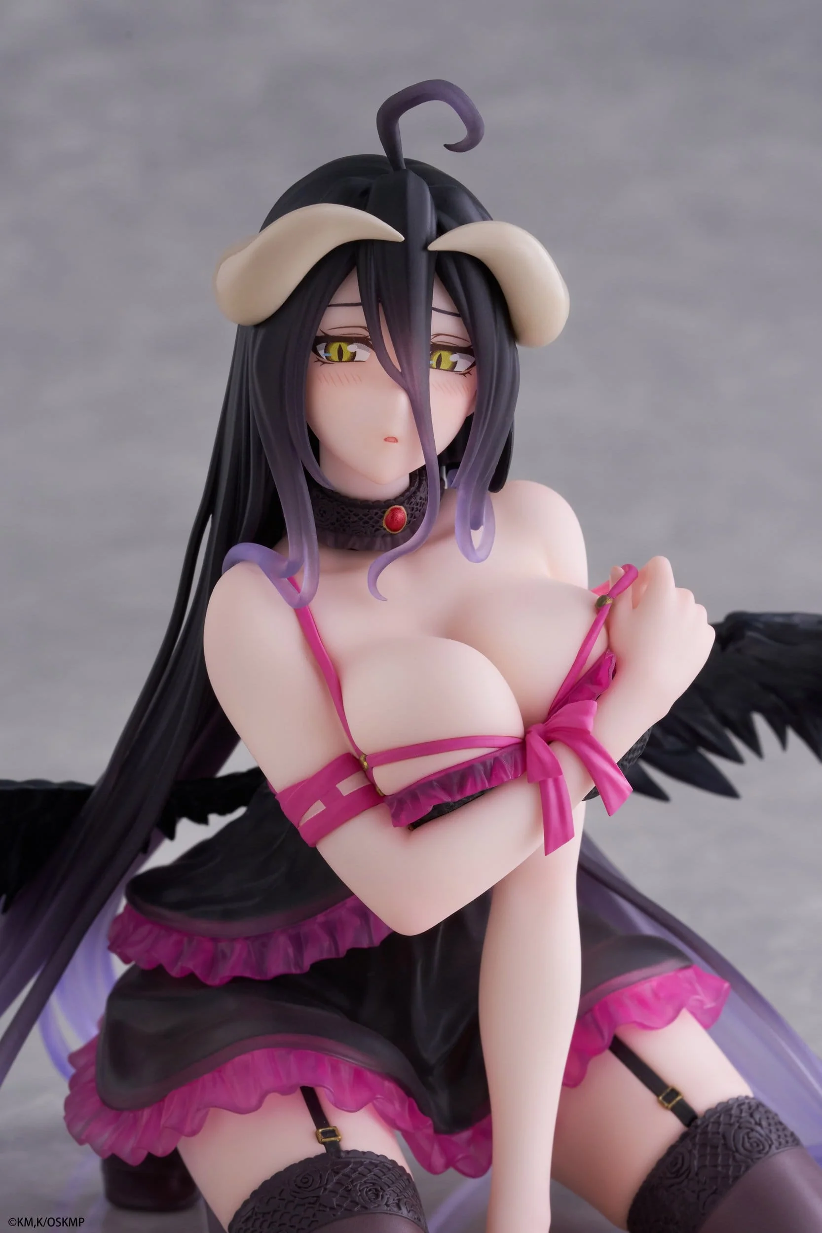 Overlord - Albedo Negligee ver. Desktop Cute - Taito Prize - Image 11