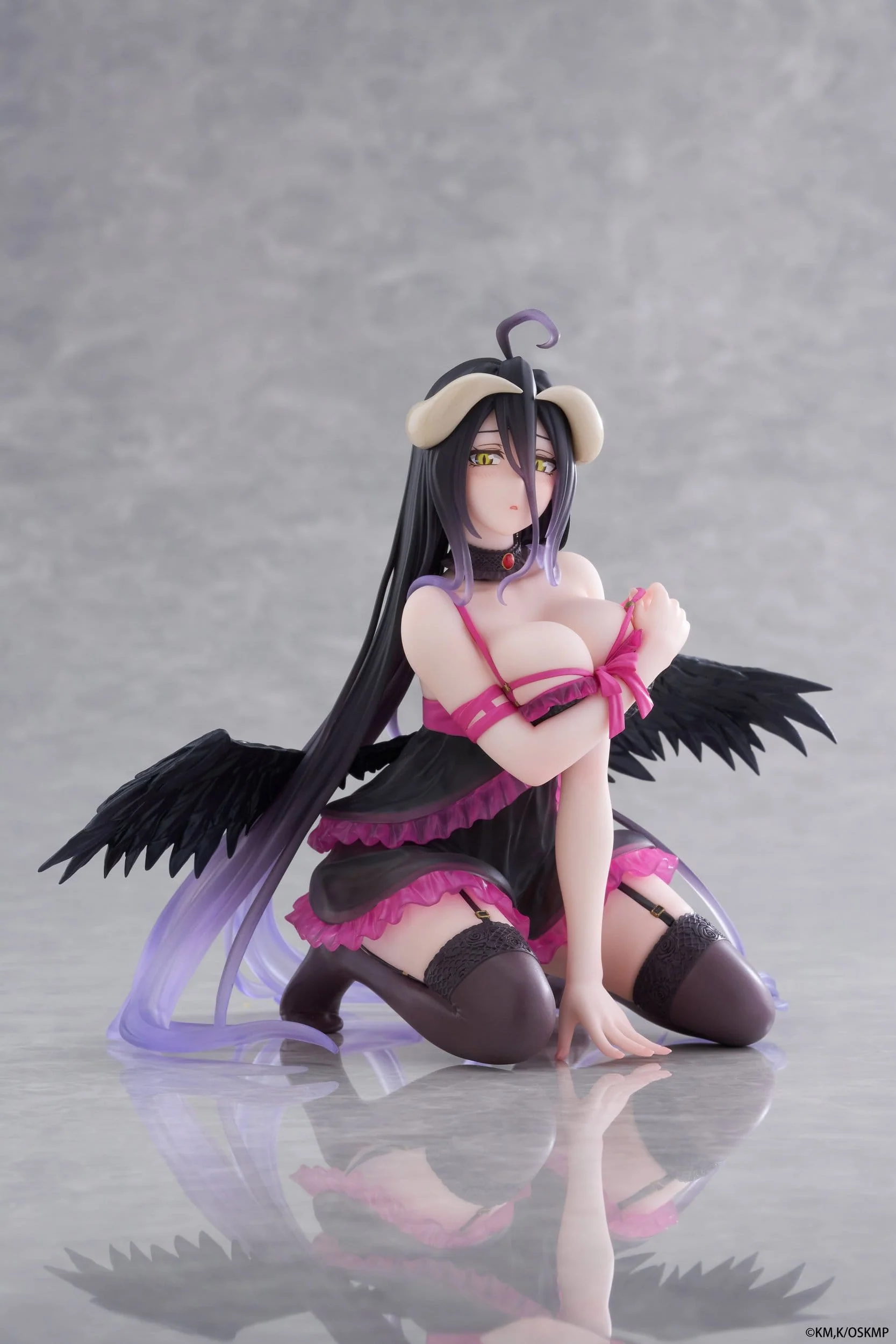 Overlord - Albedo Negligee ver. Desktop Cute - Taito Prize - Image 4