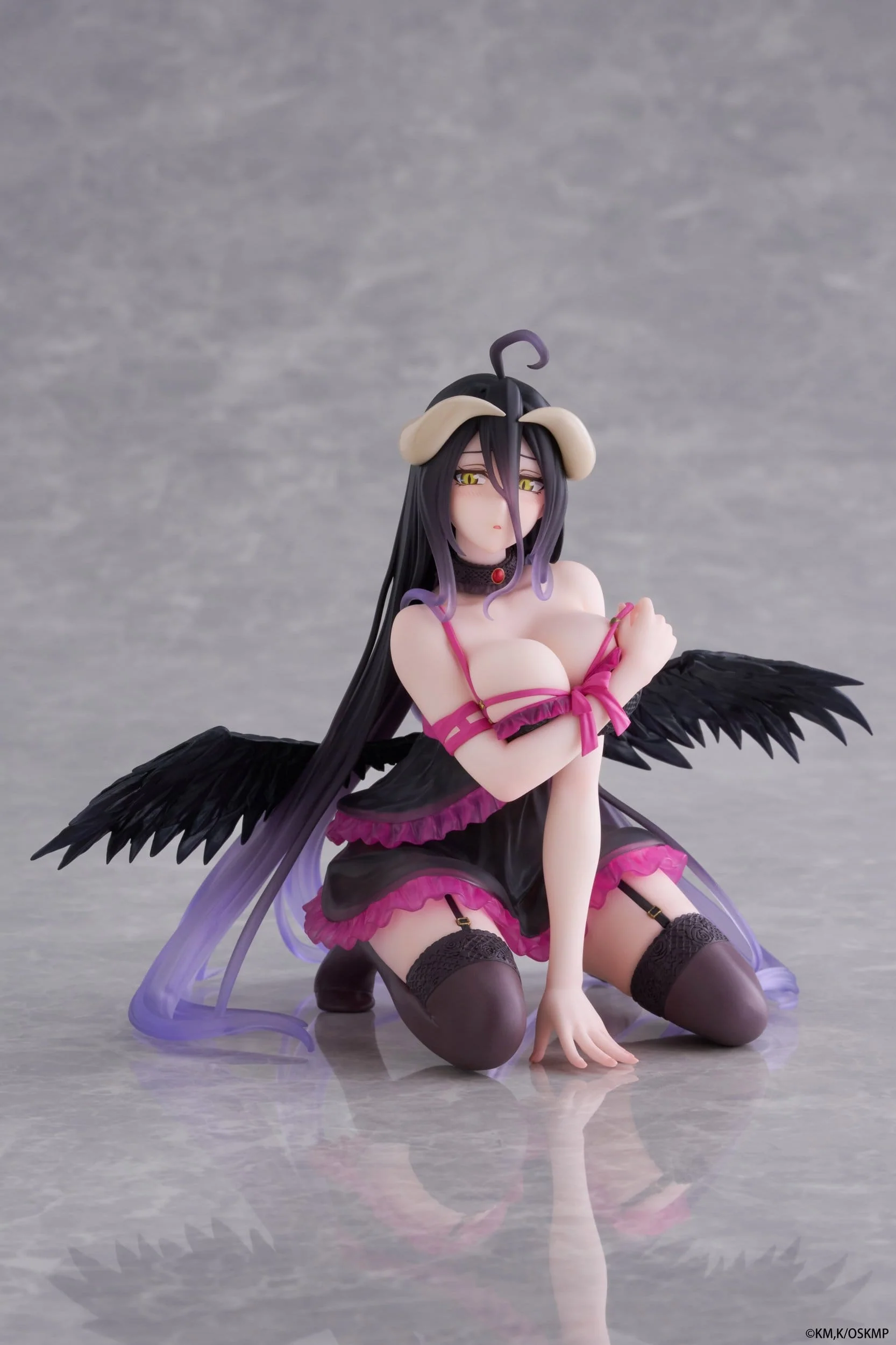 Overlord - Albedo Negligee ver. Desktop Cute - Taito Prize - Image 5