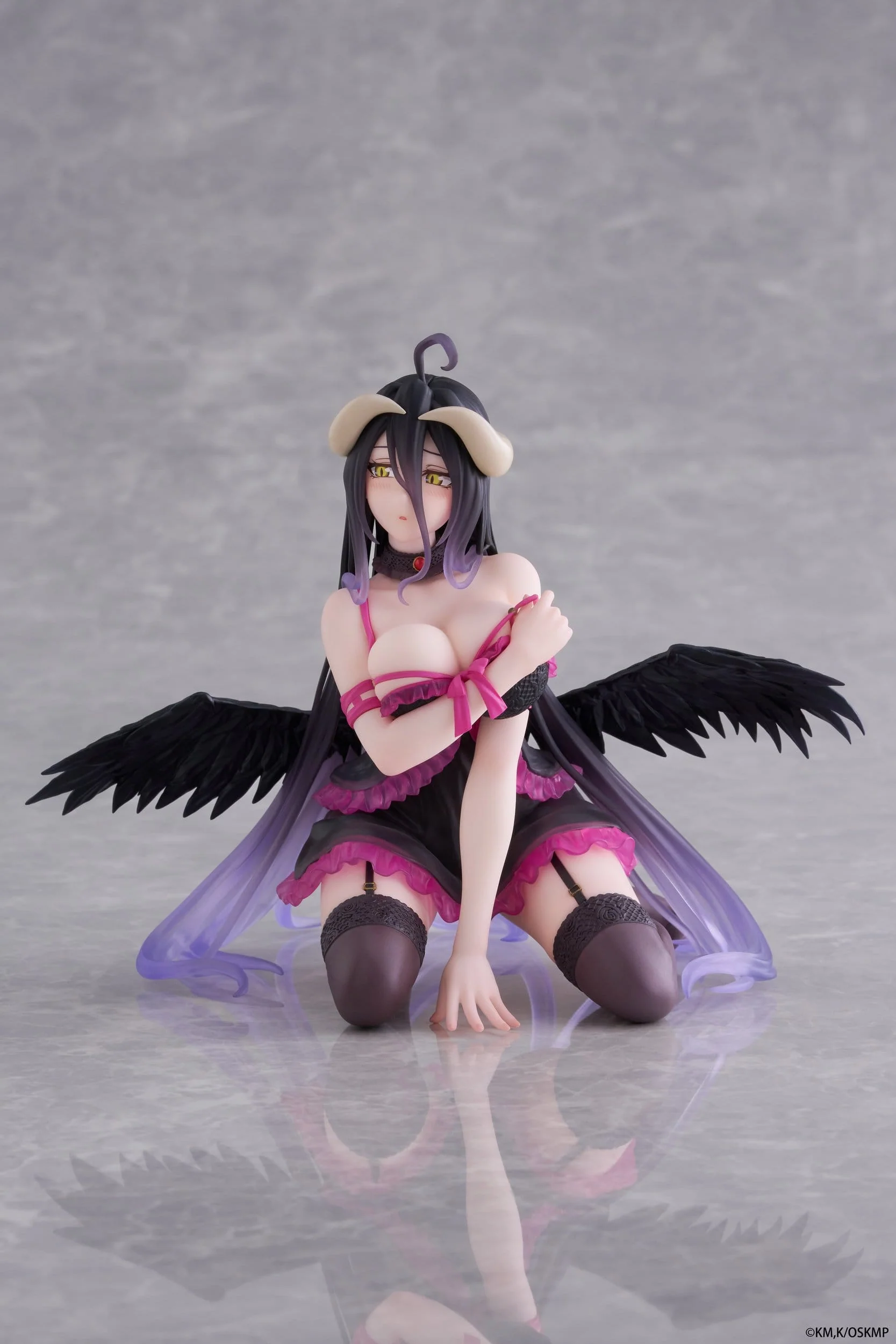 Overlord - Albedo Negligee ver. Desktop Cute - Taito Prize - Image 6