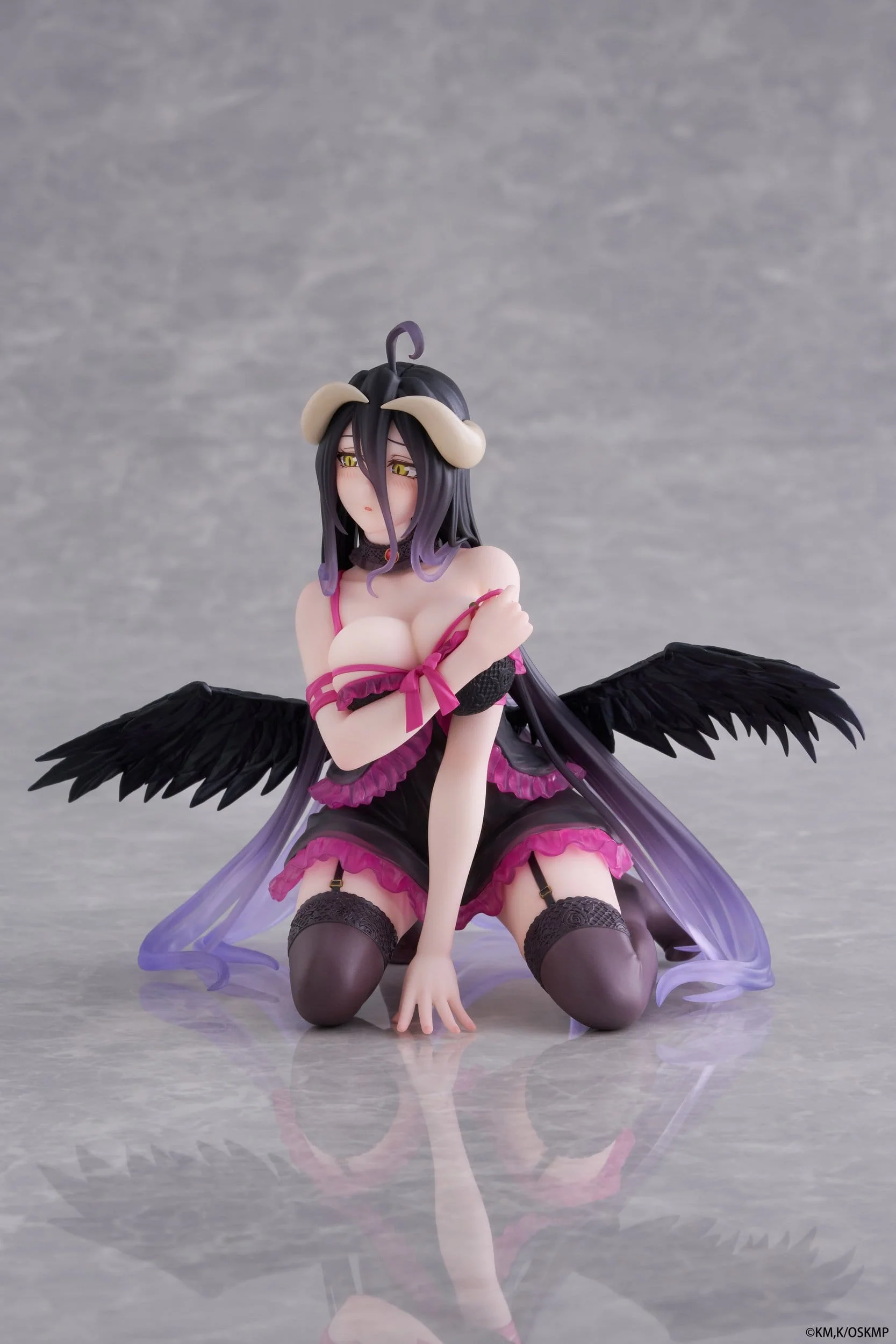 Overlord - Albedo Negligee ver. Desktop Cute - Taito Prize - Image 7