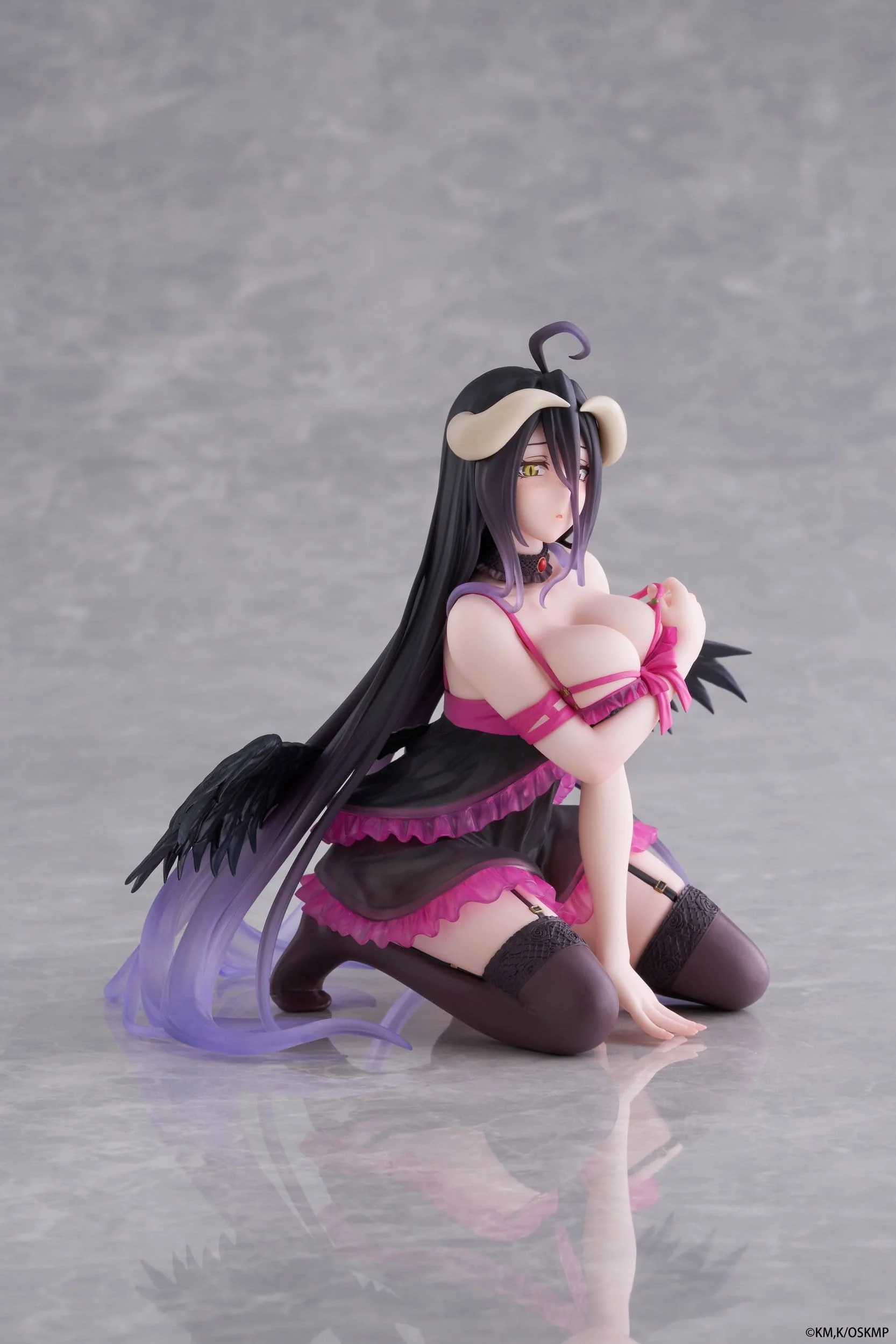 Overlord - Albedo Negligee ver. Desktop Cute - Taito Prize - Image 9