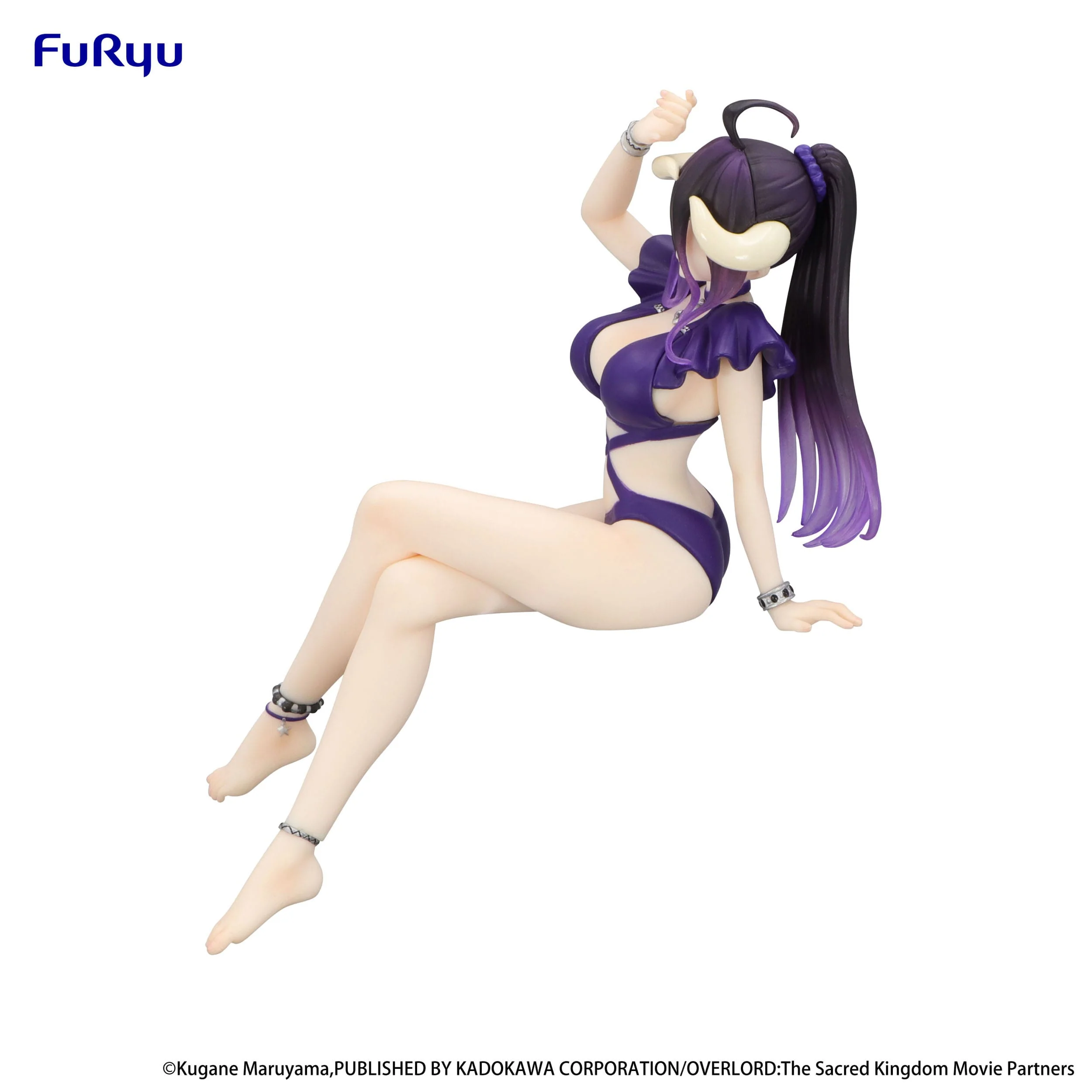 Overlord - Albedo Noodle Stopper Swimsuit Dark Purple Color ver. - FuRyu Prize - Image 8