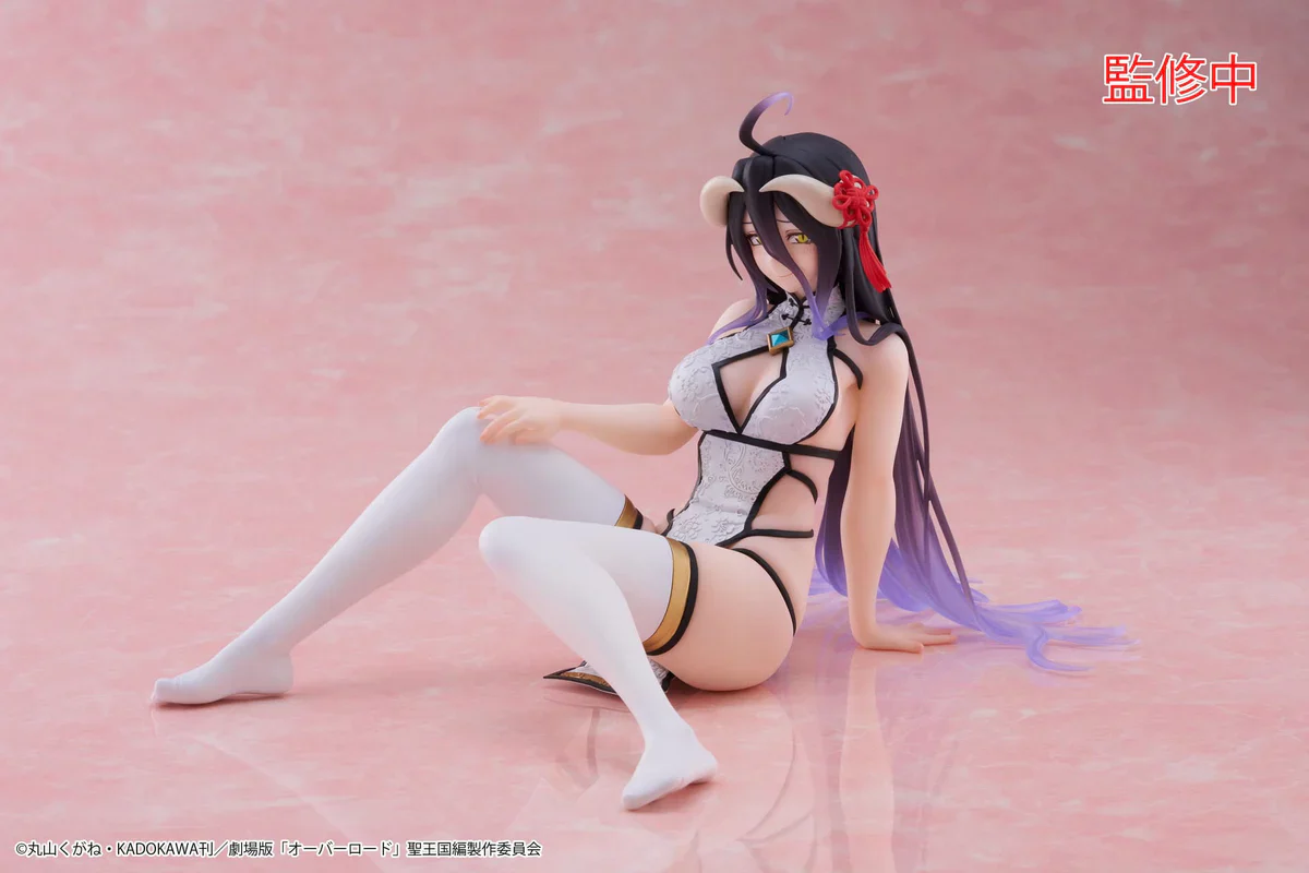 Overlord IV - Albedo China Dress ver. Desktop Cute - Taito Prize - Image 3