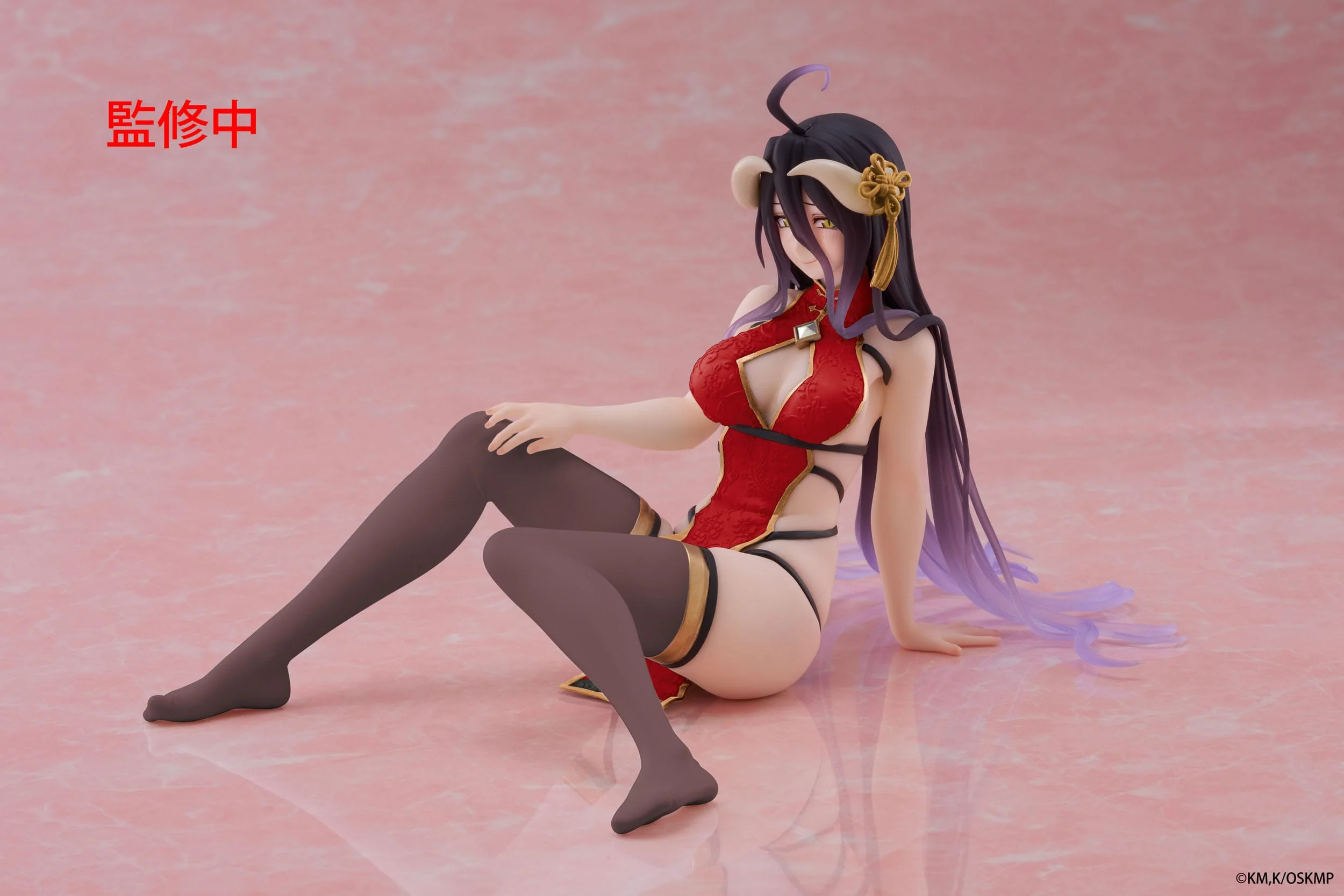 Overlord IV - Albedo China Dress ver. Renewal Desktop Cute - Taito Prize - Image 4