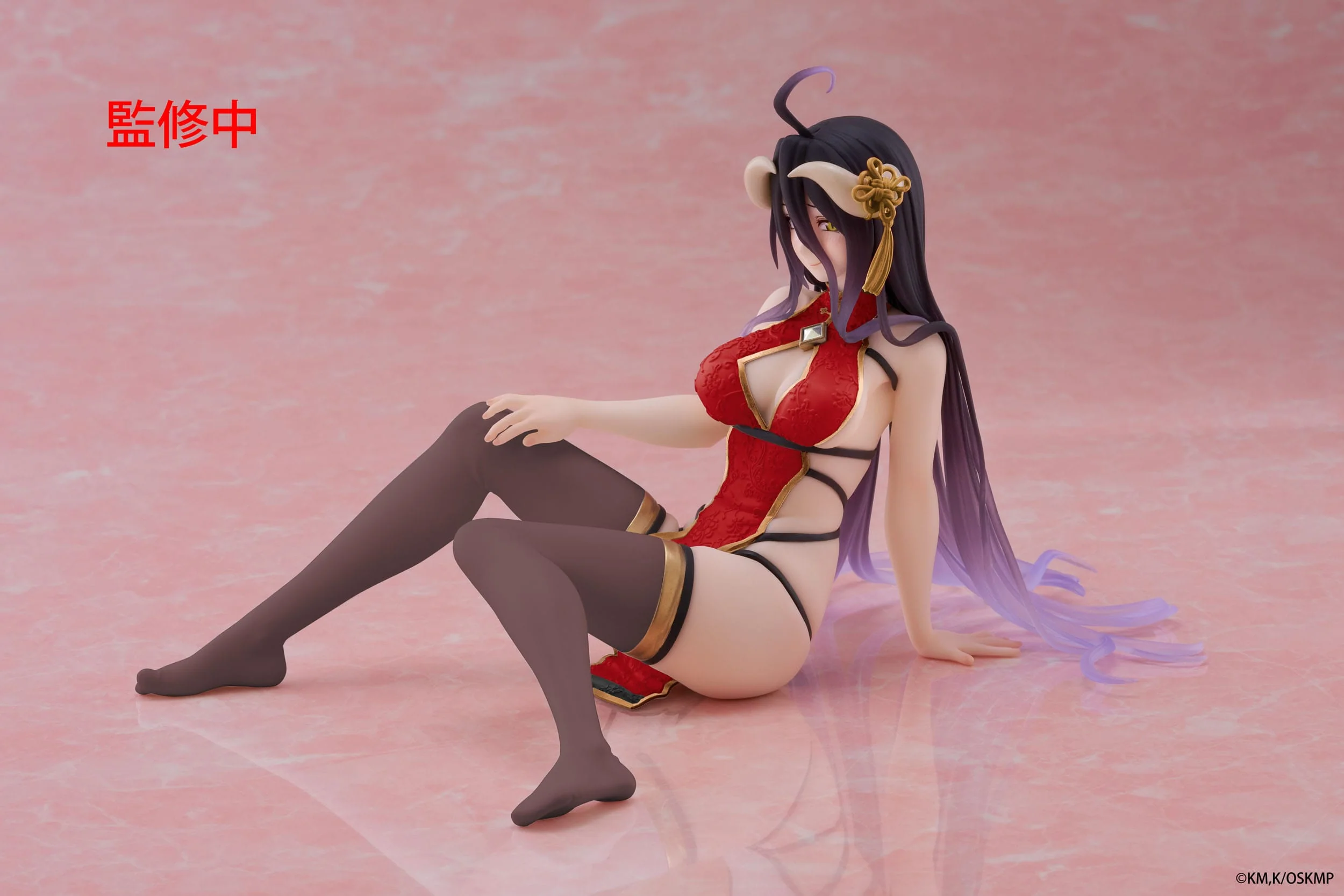 Overlord IV - Albedo China Dress ver. Renewal Desktop Cute - Taito Prize - Image 5