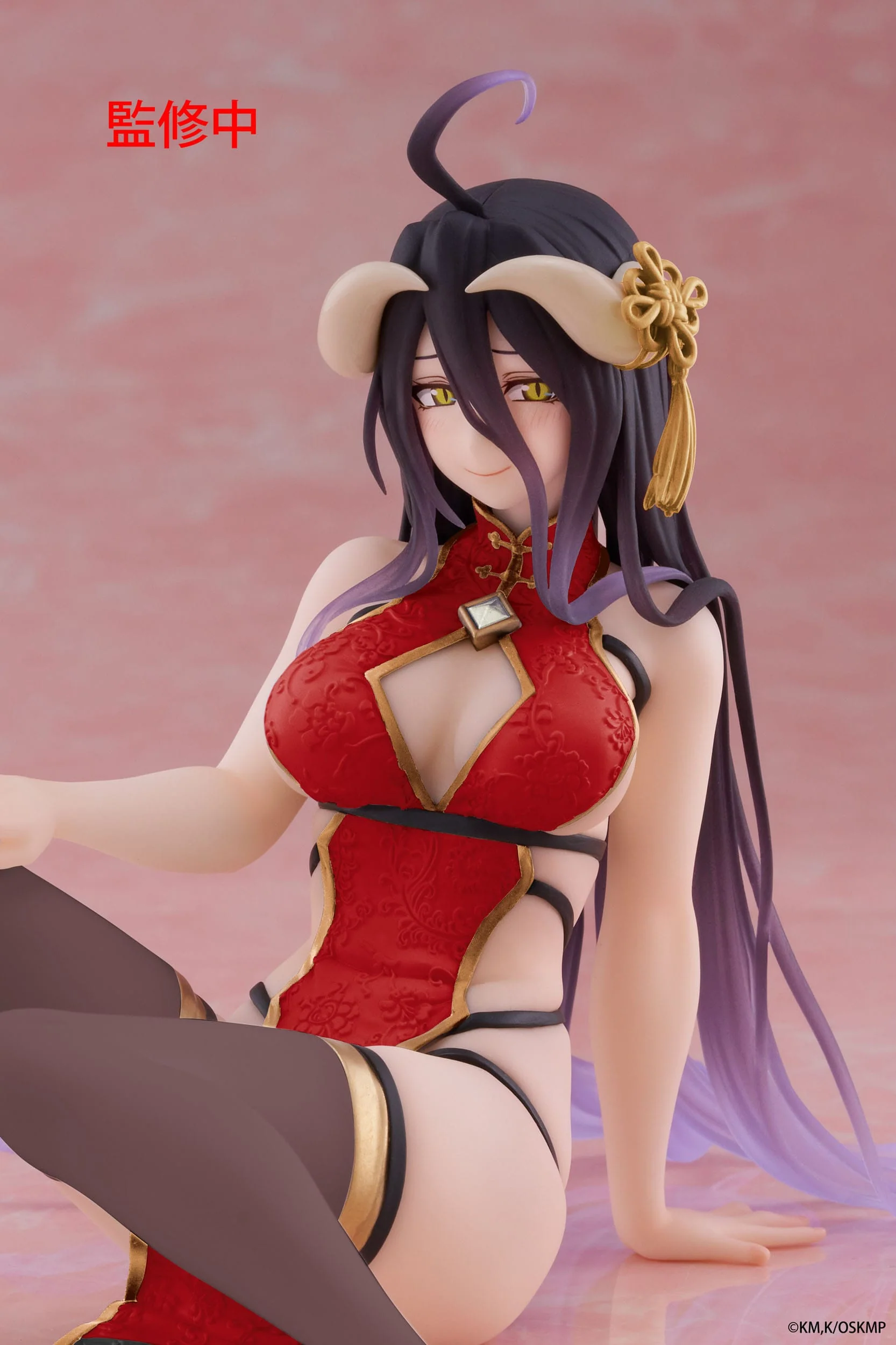 Overlord IV - Albedo China Dress ver. Renewal Desktop Cute - Taito Prize - Image 9