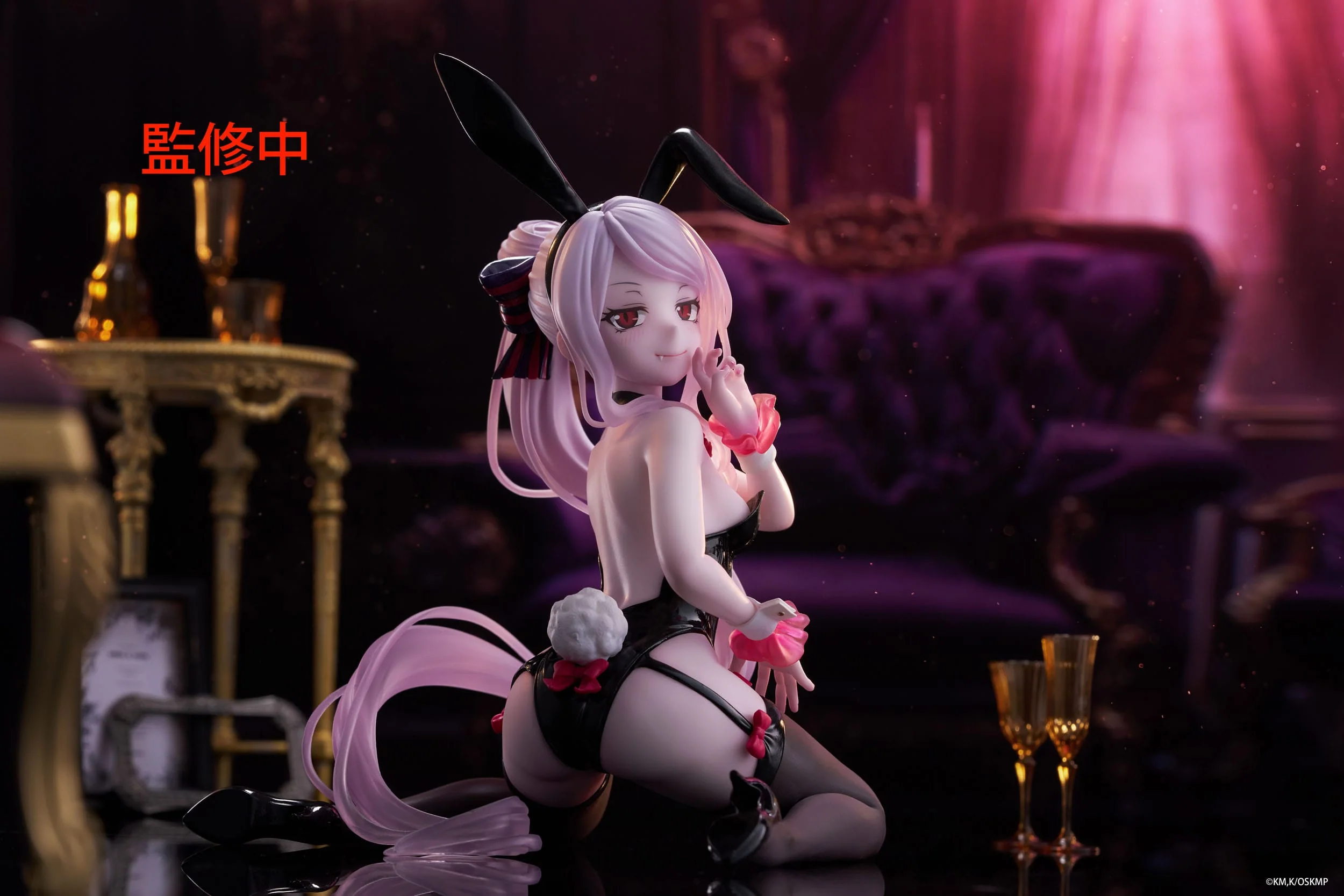 Overlord - Shalltear Bunny Ver. Desktop Cute - Taito Prize - Image 5