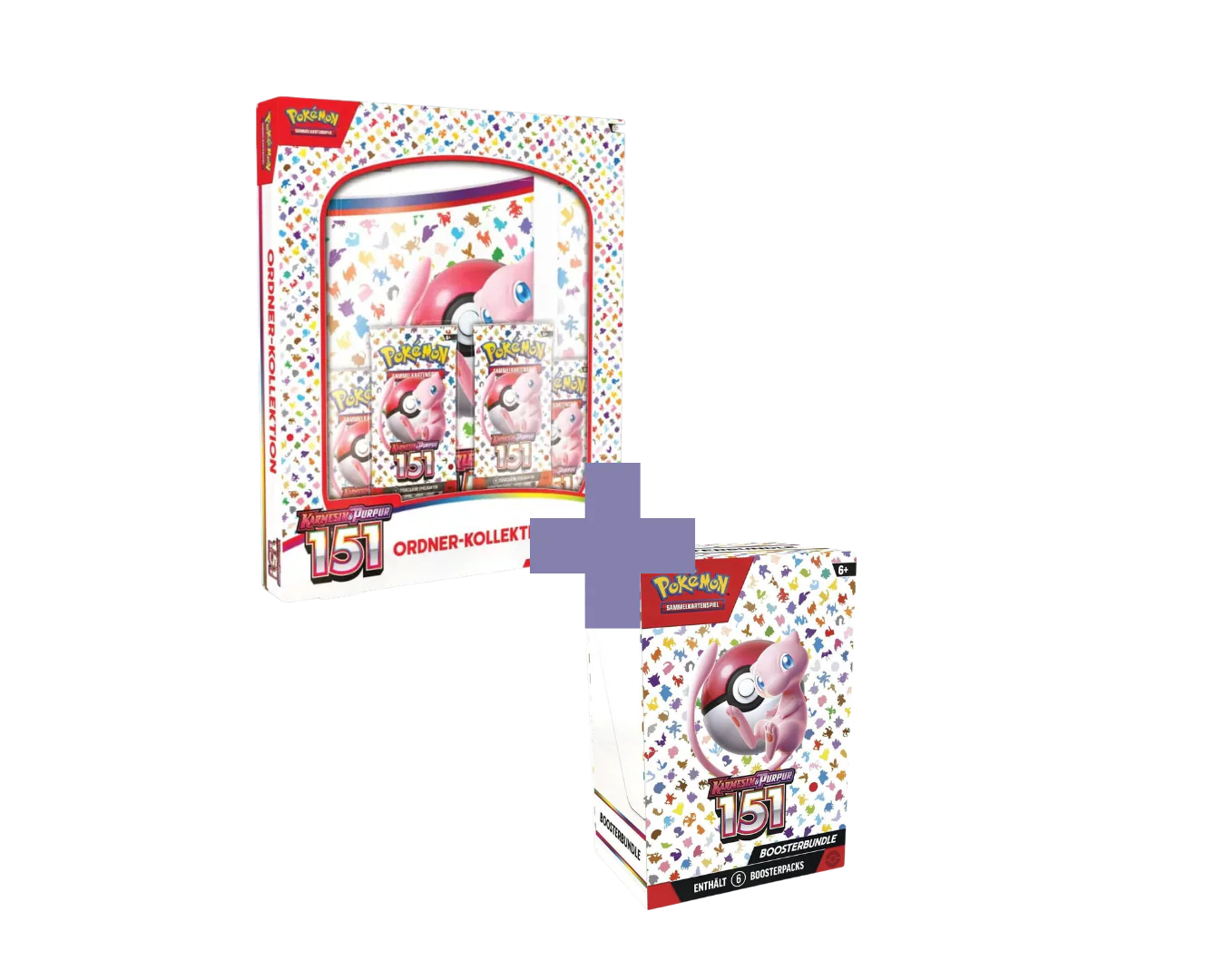 Pokémon TCG - 151 Ordner Kollektion + Booster Bundle ... Bundle [DE]