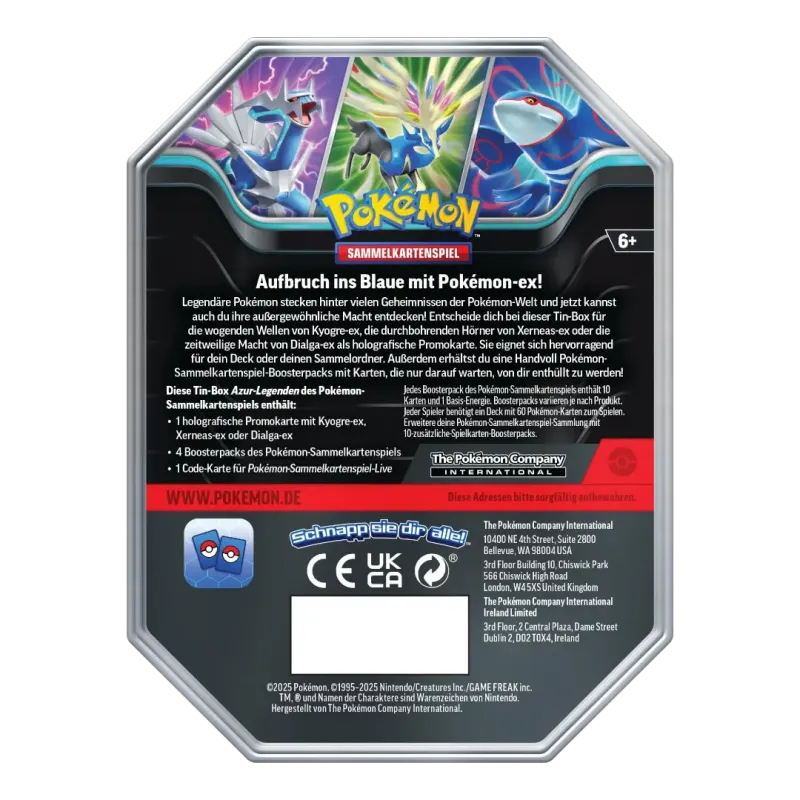 Pokémon TCG - Azur Legenden Tin [DE] - Image 4