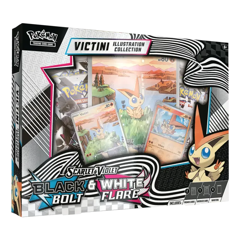 Pokémon TCG - Black Bolt & White Flare Unova Victini Illustration Collection [EN]