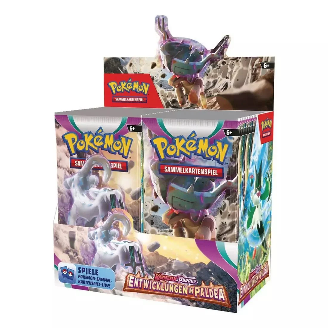 Pokémon TCG - Entwicklungen in Paldea Display [DE]