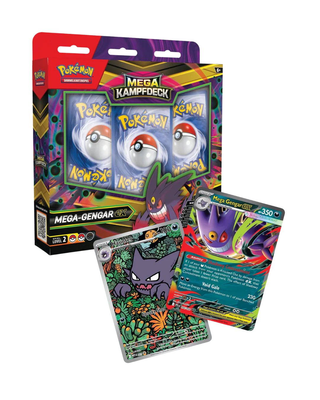 Pokémon TCG - EX-Kampfdeck: Mega-Gengar-ex / Mega-Diancie-ex [DE] - Image 3