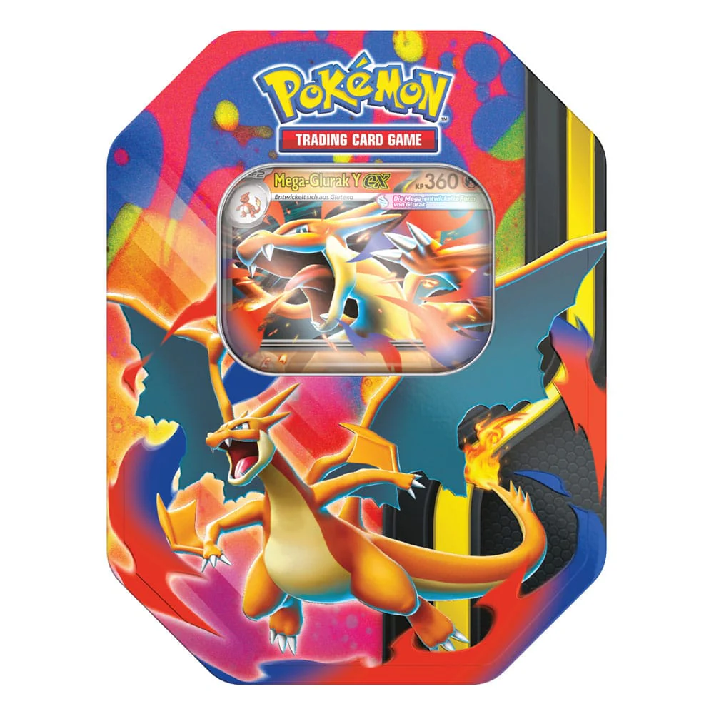 Pokémon TCG - Mega Glurak-X / Mega Glurak-Y Tin [DE] - Image 3