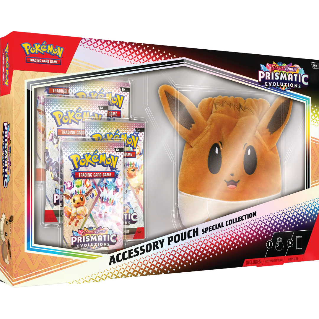 Pokémon TCG - Prismatic Evolutions Evoli Accessory Pouch - Special Collection [EN]