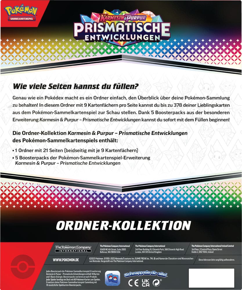 Pokémon TCG - Prismatische Entwicklungen Ordner Kollektion [DE] - Image 8