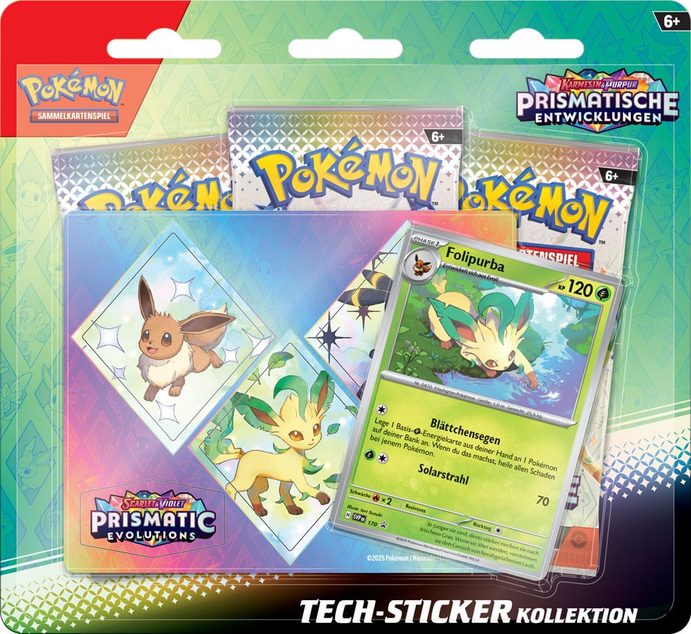 Pokémon TCG - Prismatische Entwicklungen Tech Sticker Collection [DE] - Image 4