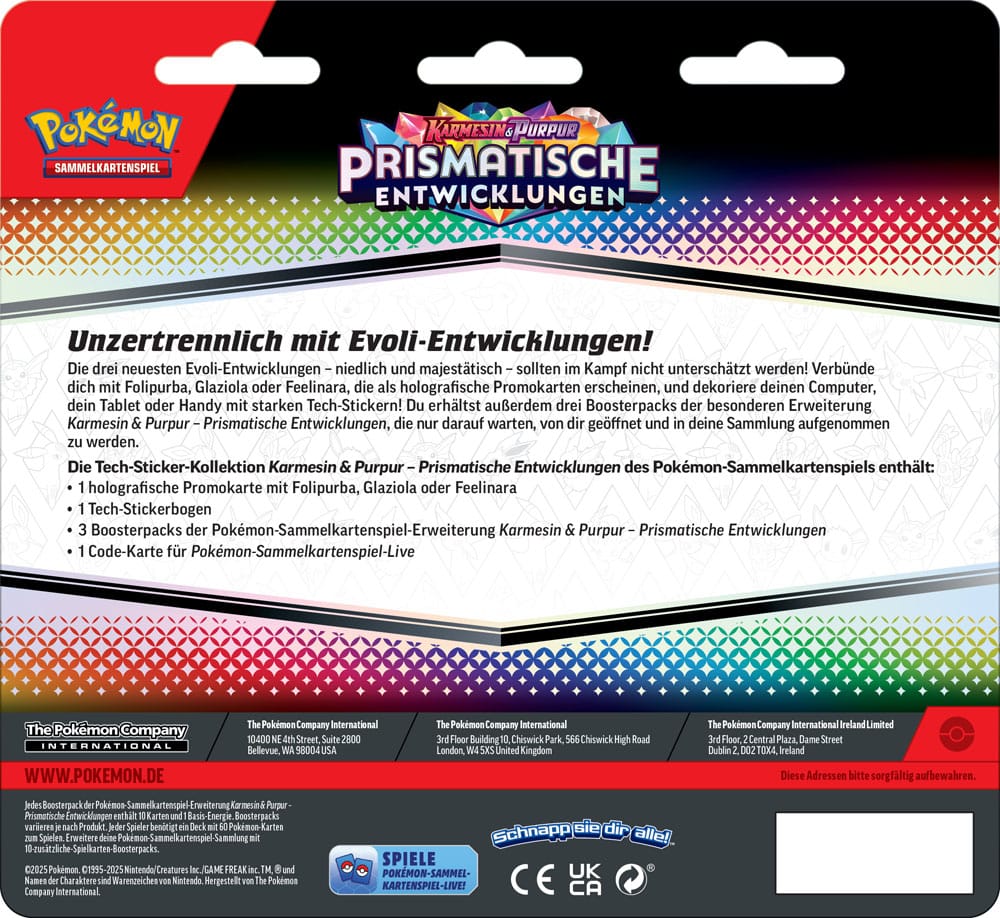 Pokémon TCG - Prismatische Entwicklungen Tech Sticker Collection [DE] - Image 5
