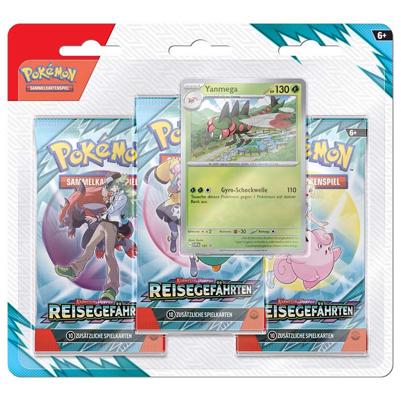 Pokémon TCG - Reisegefährten 3er Blister [DE]