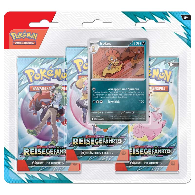 Pokémon TCG - Reisegefährten 3er Blister [DE] - Image 2