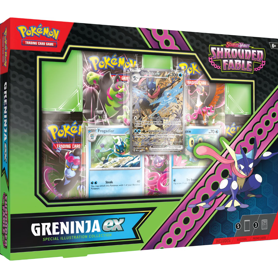 Pokémon TCG - Shrouded Fable - Greninja / Kingdra ex Special Collection [EN] - Image 2