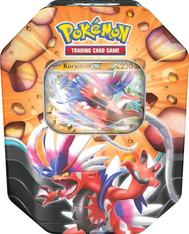 Pokémon TCG - Slashing Legends Koraidon-ex / Zacian-ex Tins [EN] - Image 3