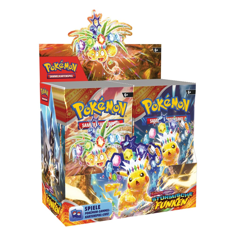 Pokémon TCG - Stürmische Funken Booster Display [DE][B-Ware]