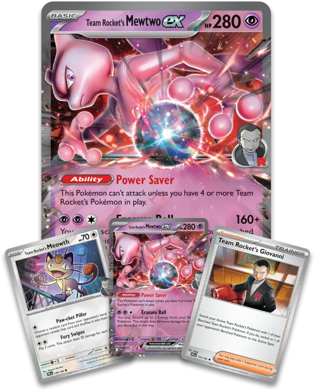 Pokémon TCG - Team Rockets Mewtwo ex - Collection [EN] - Image 3