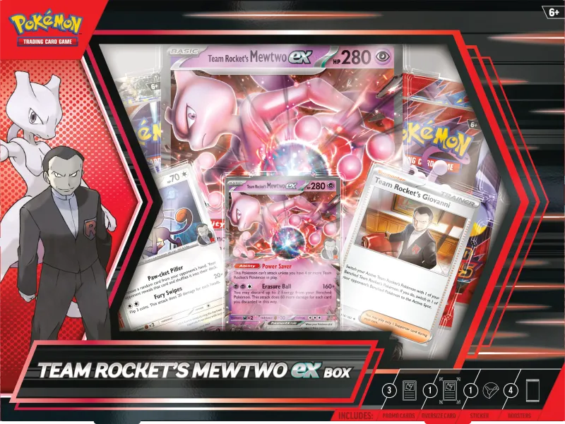 Pokémon TCG - Team Rockets Mewtwo ex - Collection [EN] - Image 4