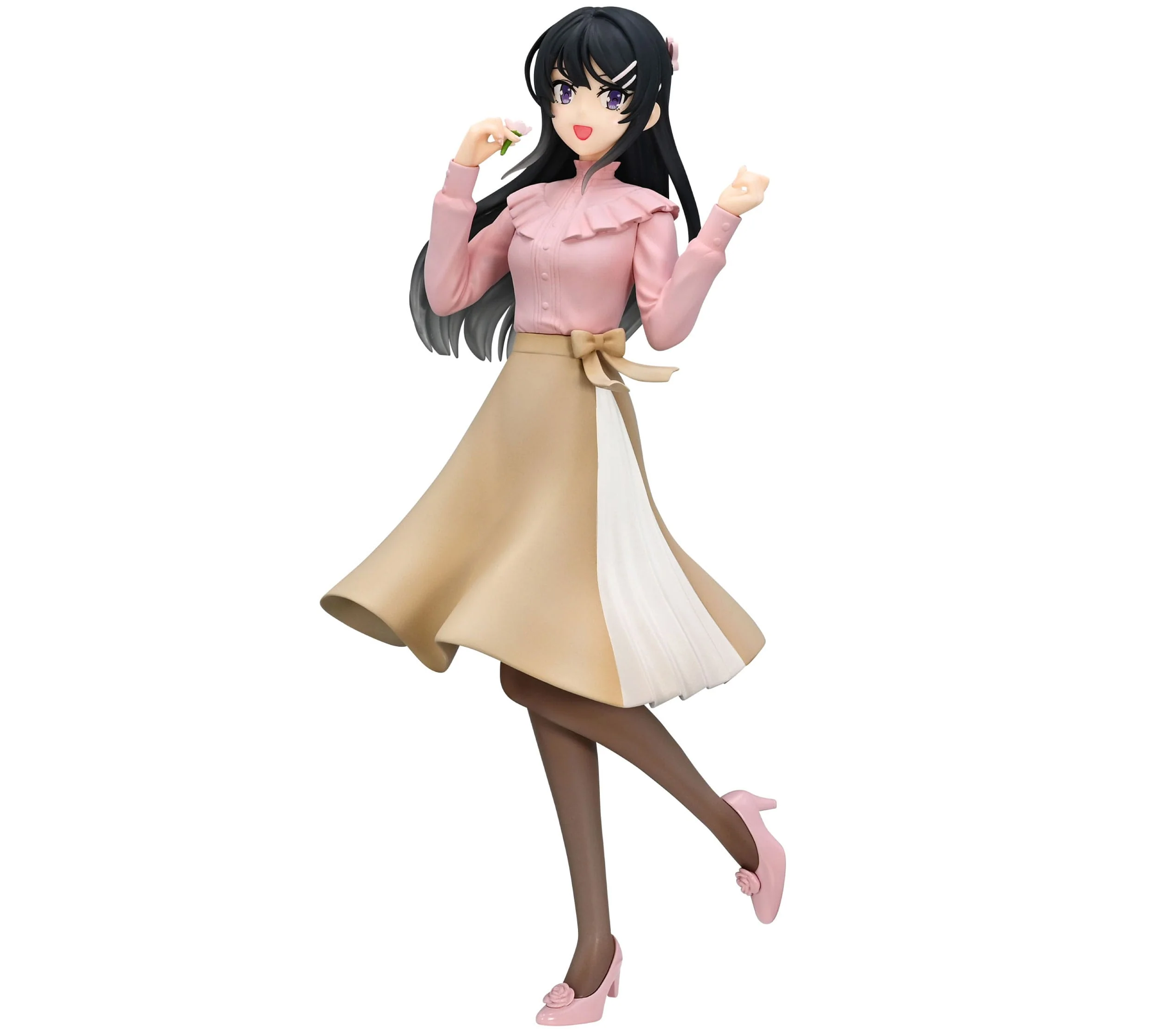 Rascal does not dream of Bunnygirl Senpai - Mai Sakurajima Spring Outfit Ver. Trio-Try-iT - FuRyu Prize - Image 6
