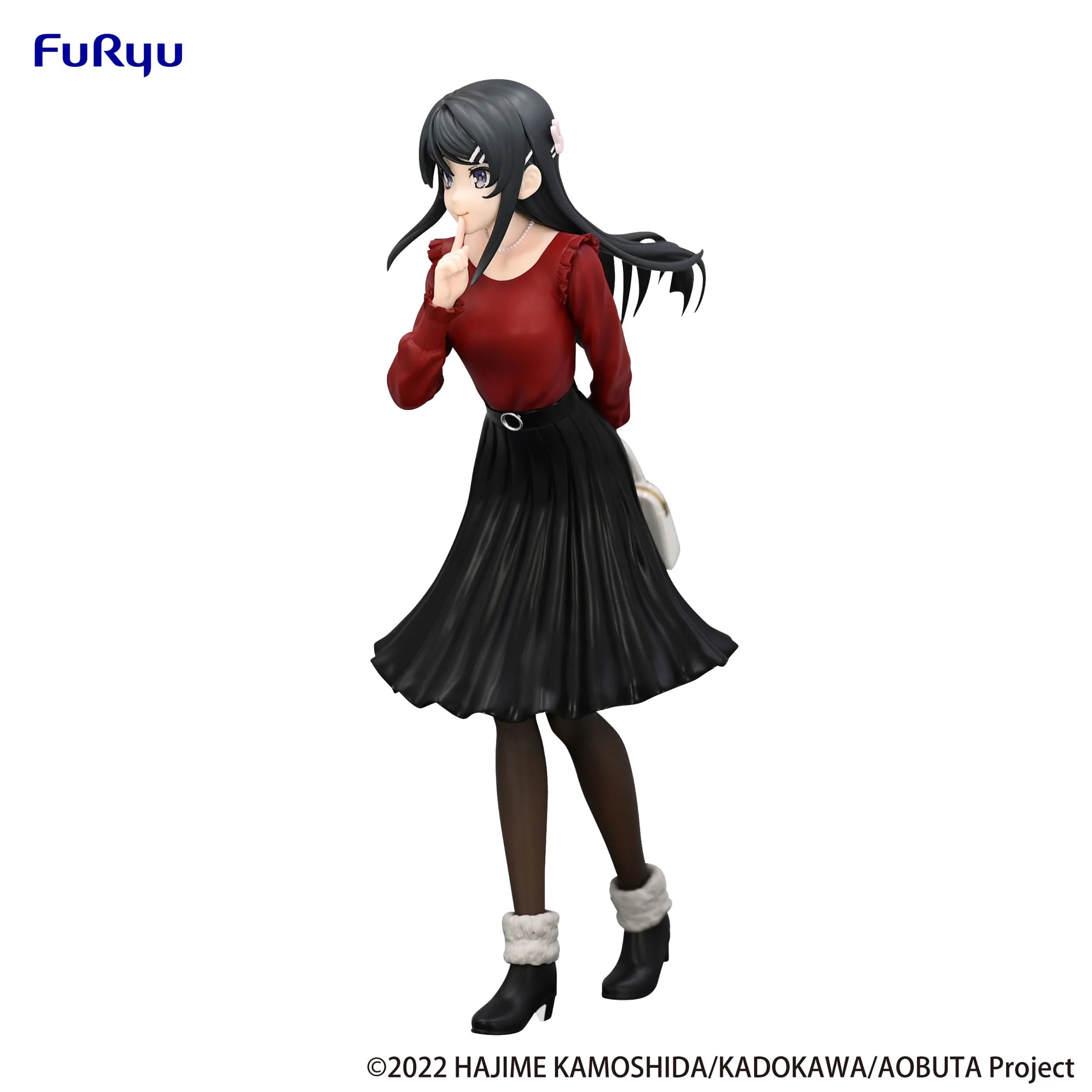 Rascal does not dream of Bunnygirl Senpai - Mai Sakurajima Winter Outfit Ver. Trio-Try-iT - FuRyu Prize - Image 11